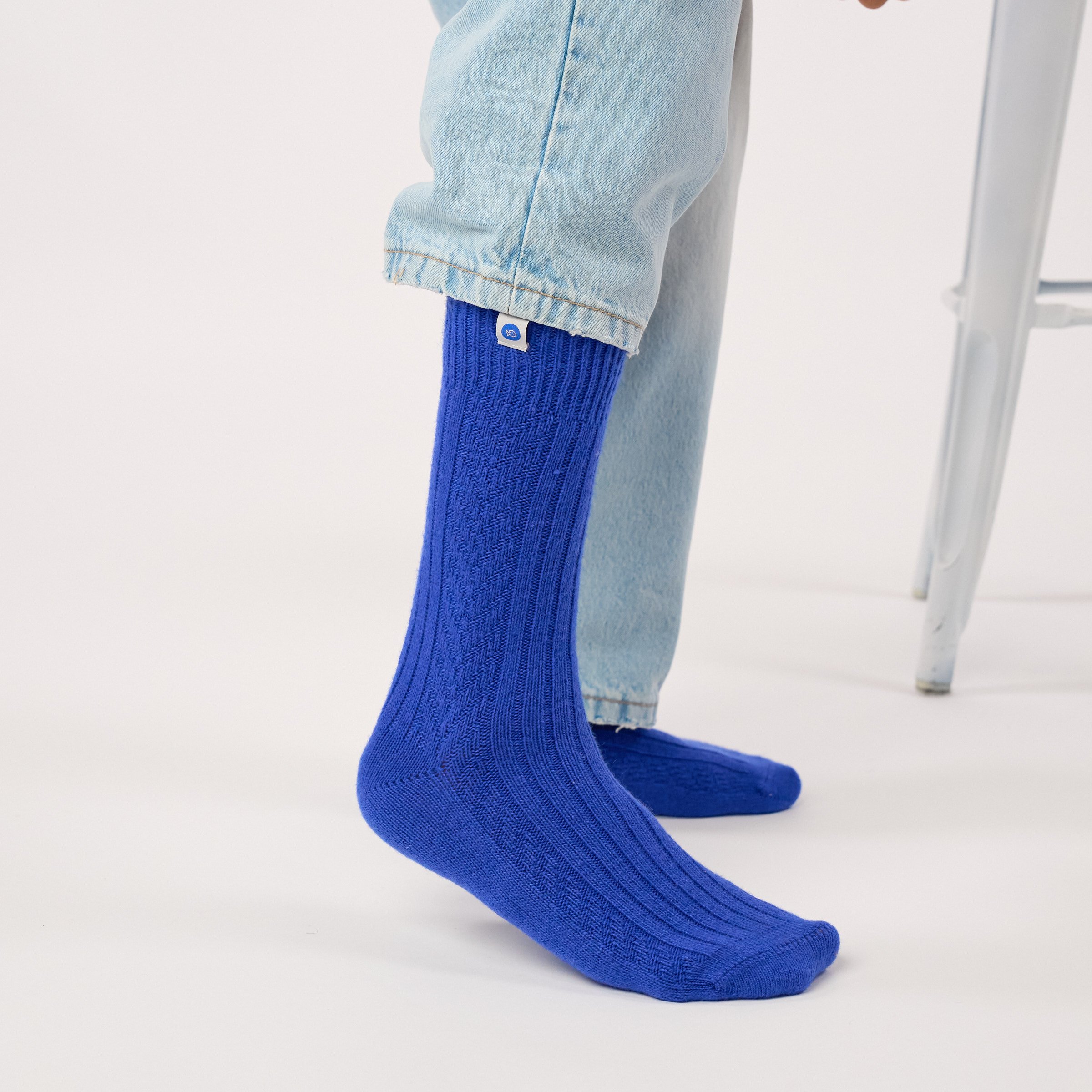 Wool socks BILLYBELT Blue