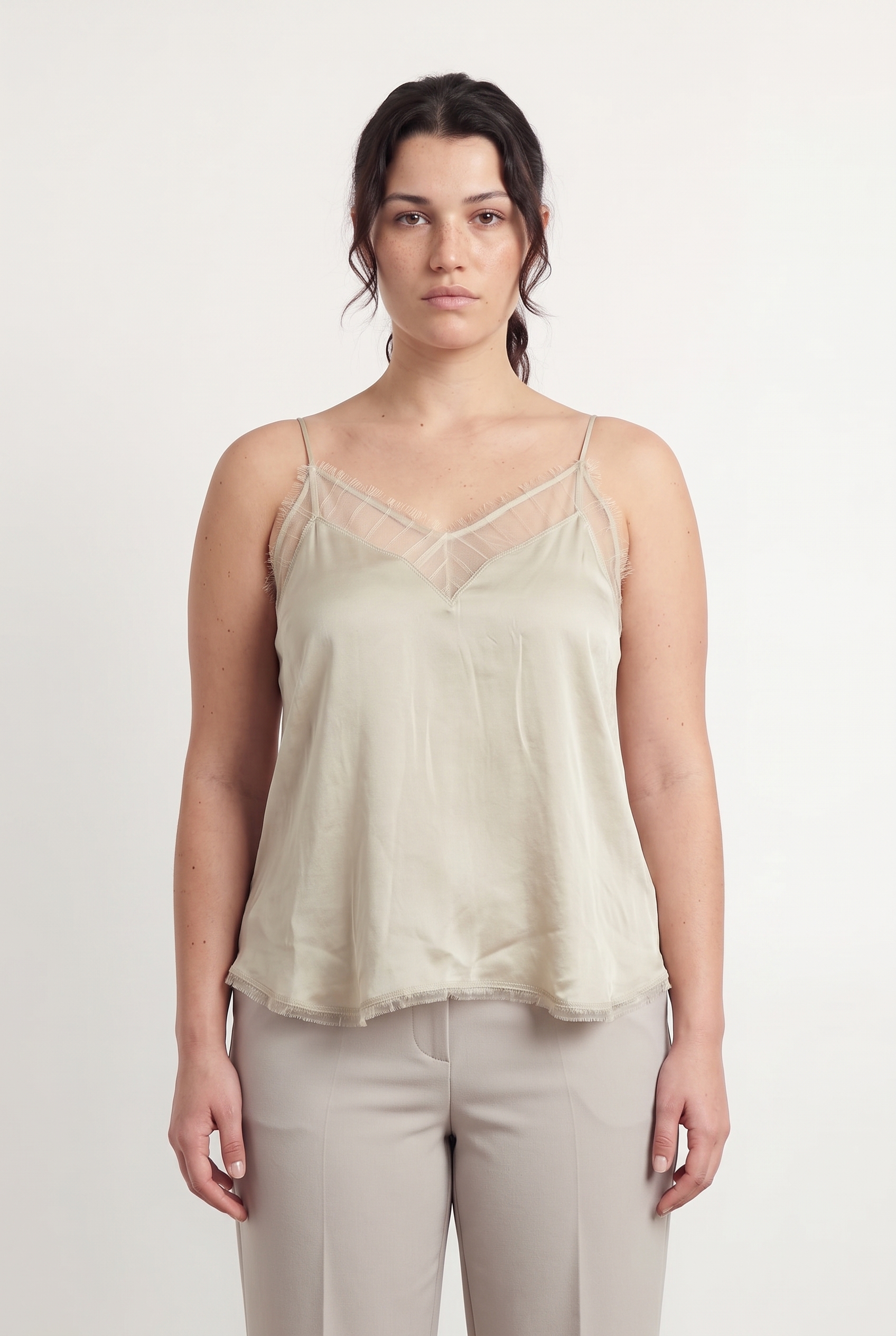 Top & tank top IRO - Seconde Main Beige