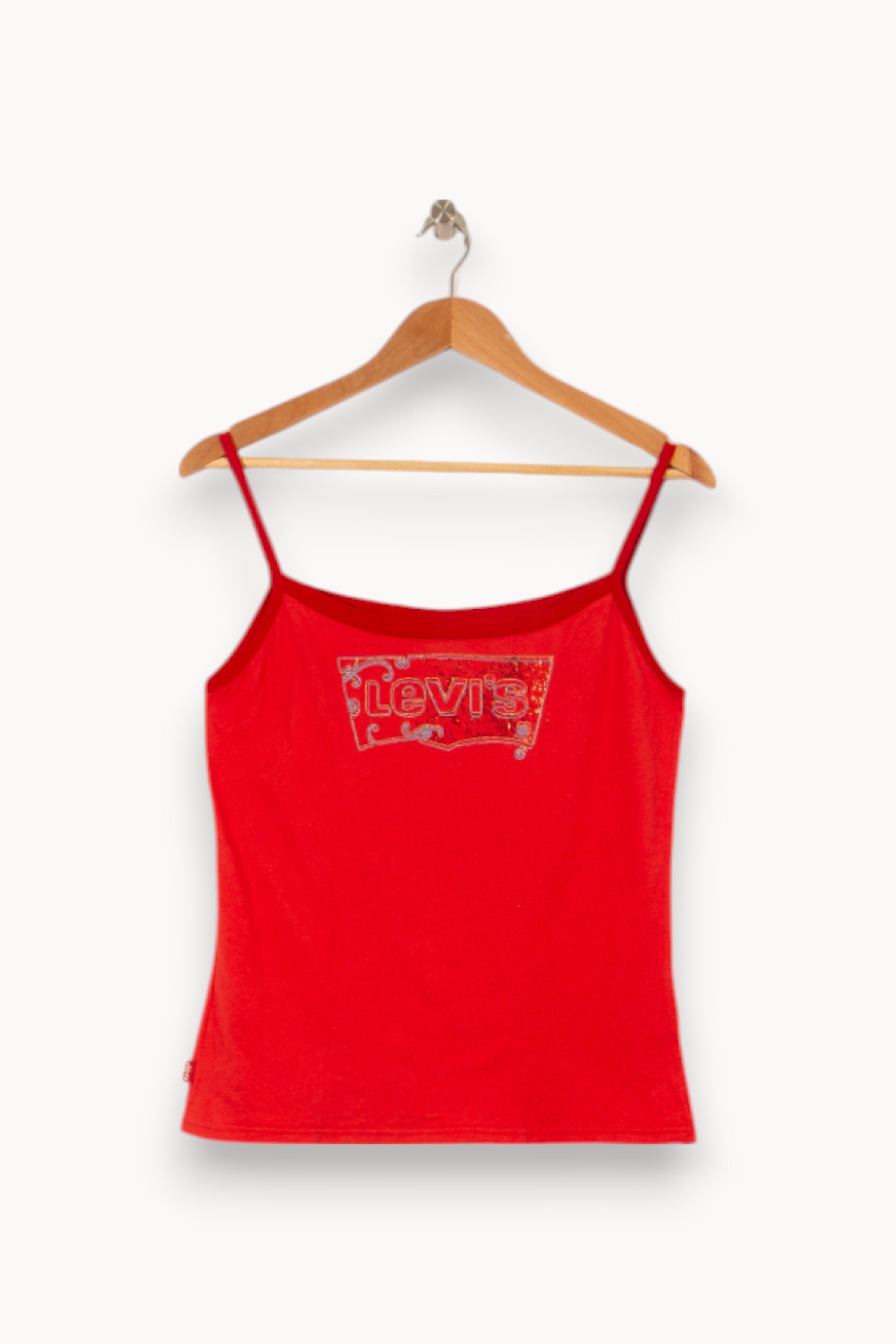 Top & tank top LEVI'S - Seconde main Red