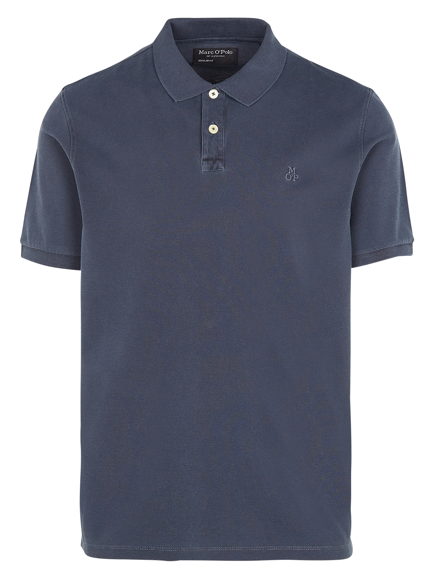 Polo regular-fit en coton bio MARC O'POLO Bleu