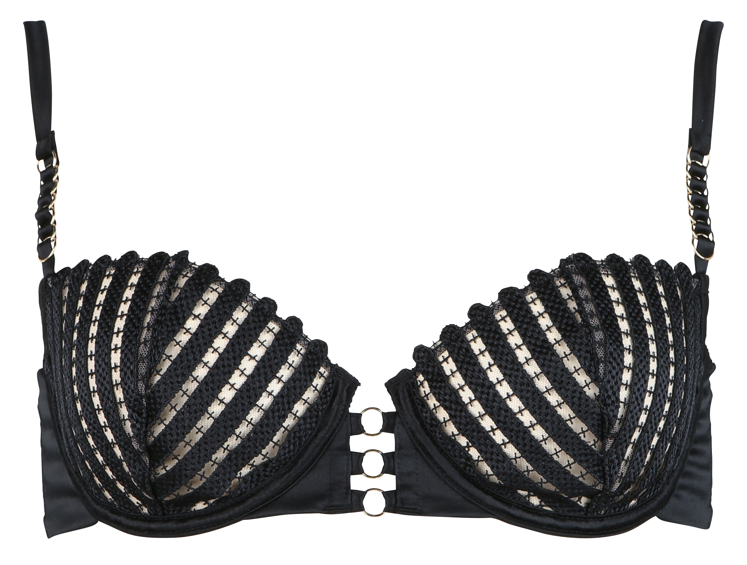 Soutien-gorge balconnet avec armatures LIVY Noir