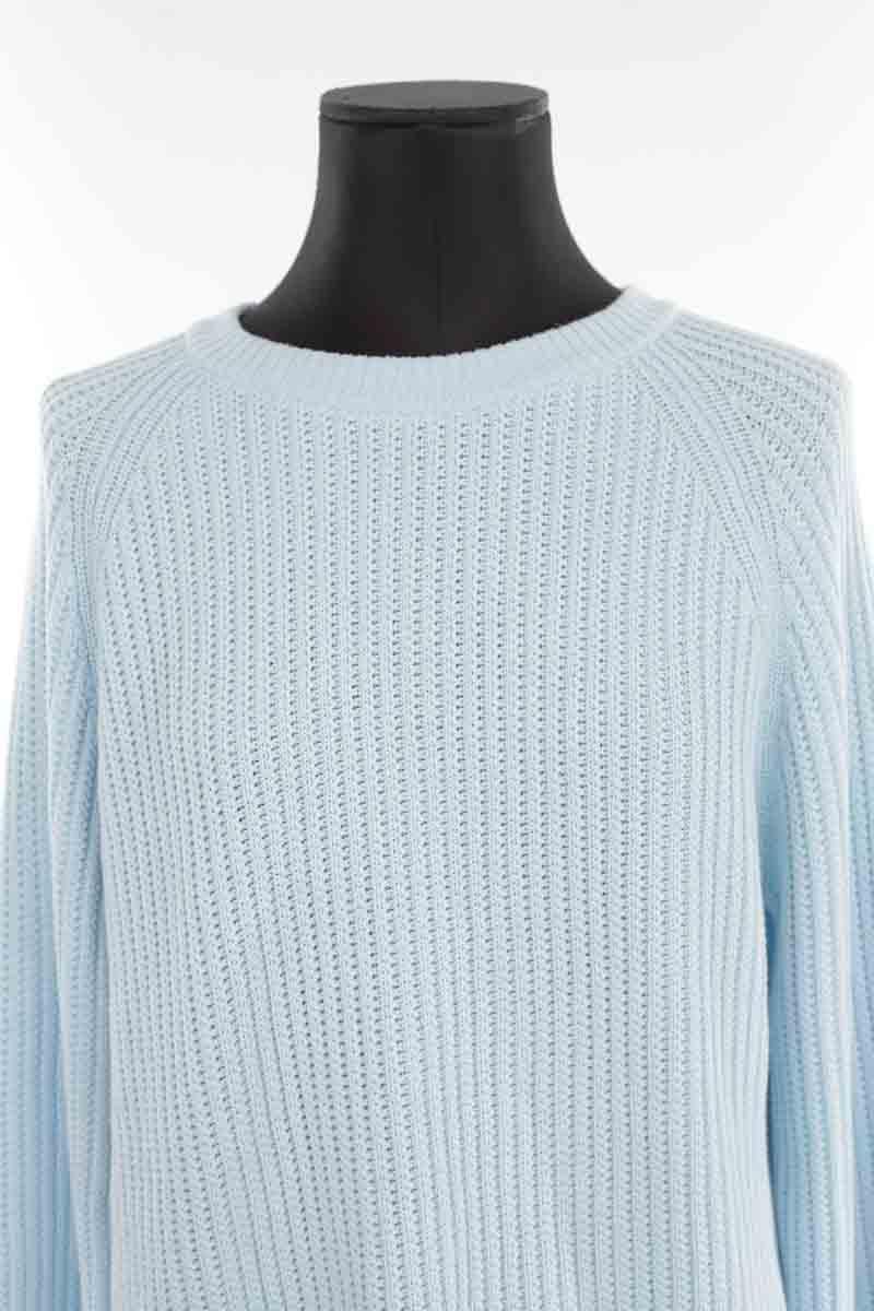 Wool Pullover AMI PARIS - Seconde Main Blue