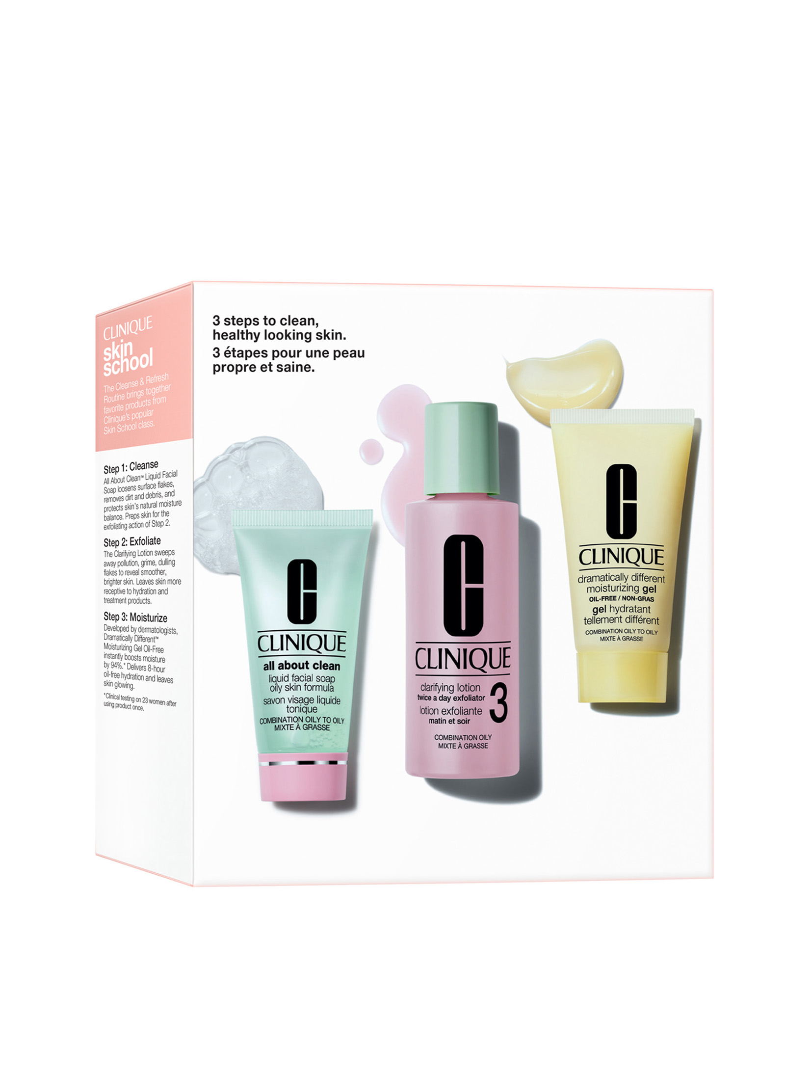 Basic 3 Temps - Skin Type Discovery Kit 3 CLINIQUE No color