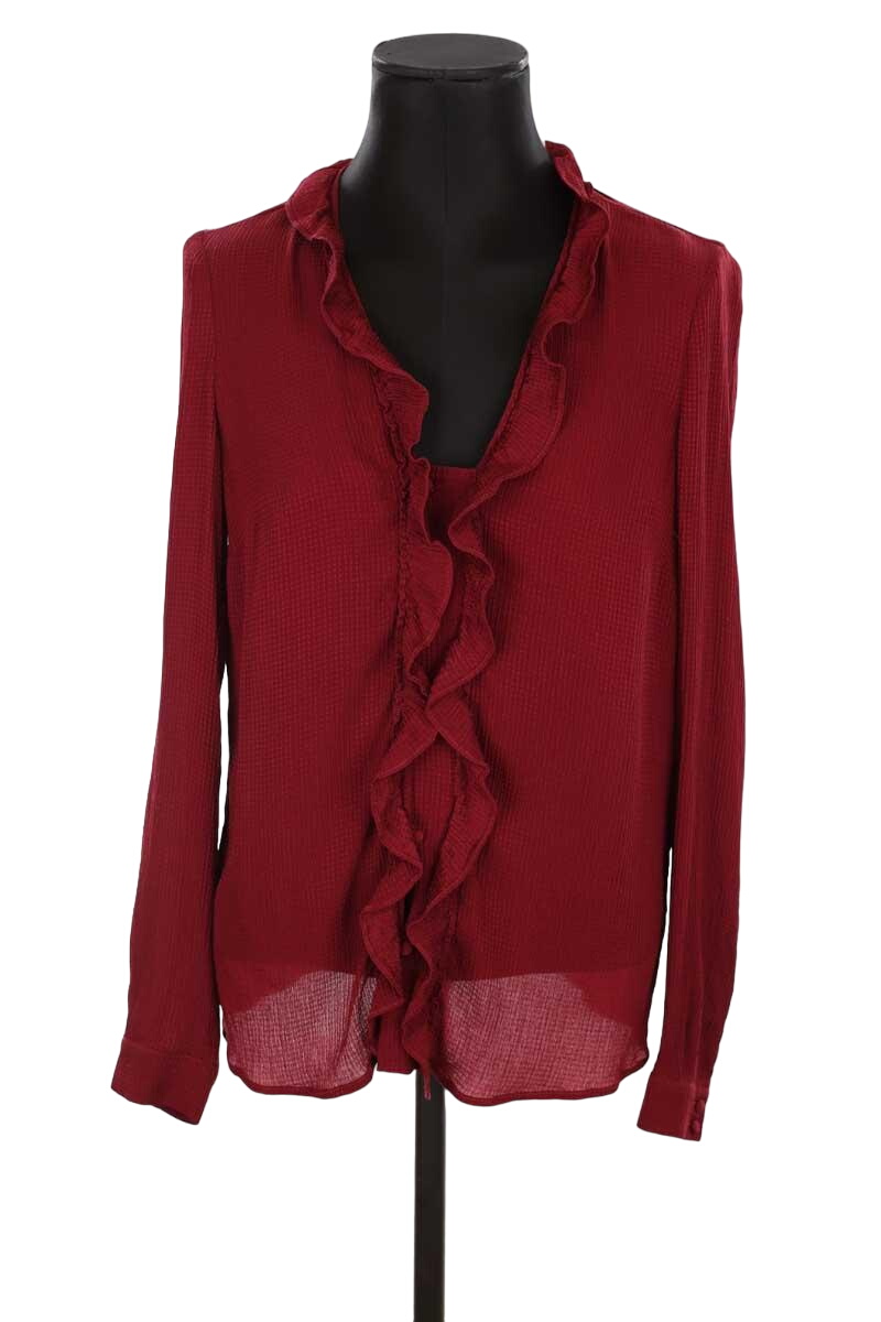 Silk blouse SEZANE - Seconde main Red