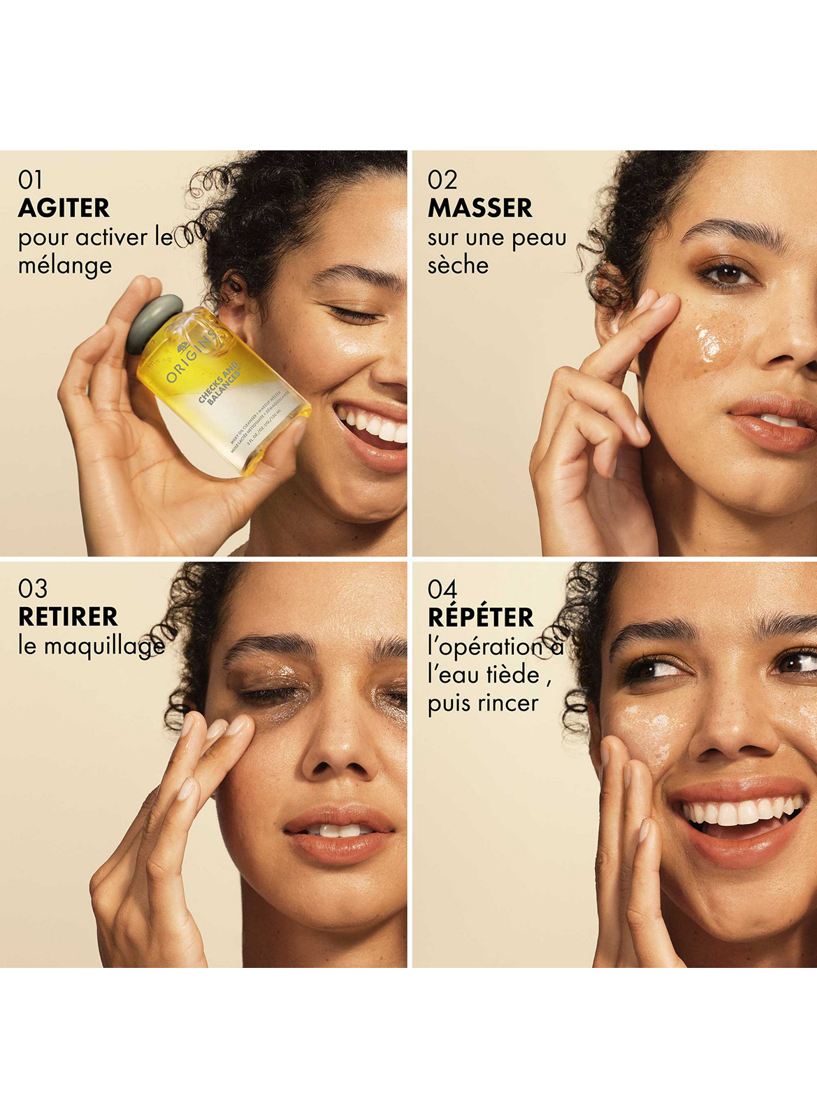 Checks and Balances™ - Huile Lactée Nettoyante et Démaquillante ORIGINS No color