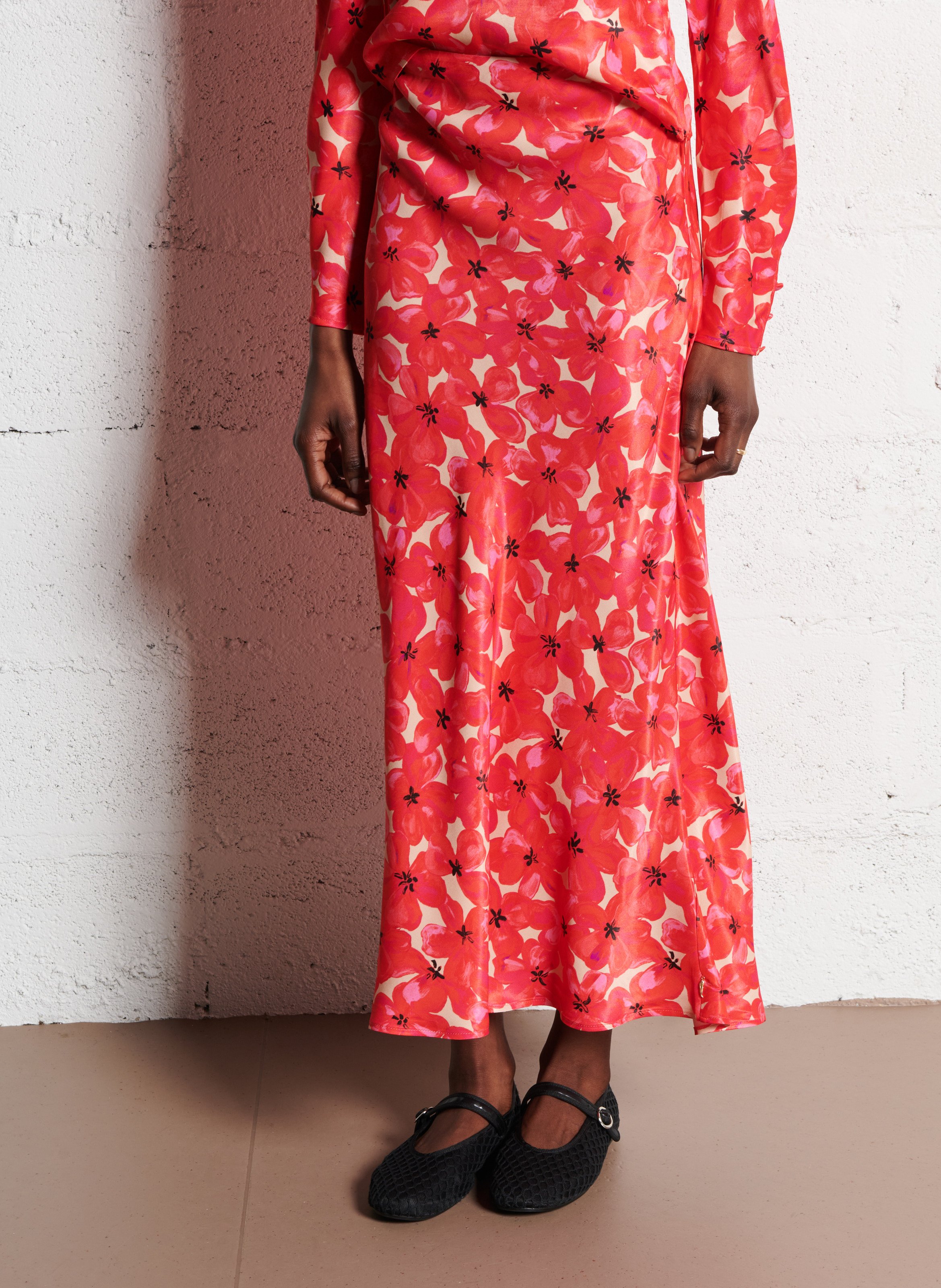 Anel printed midi skirt FABIENNE CHAPOT Multicolored