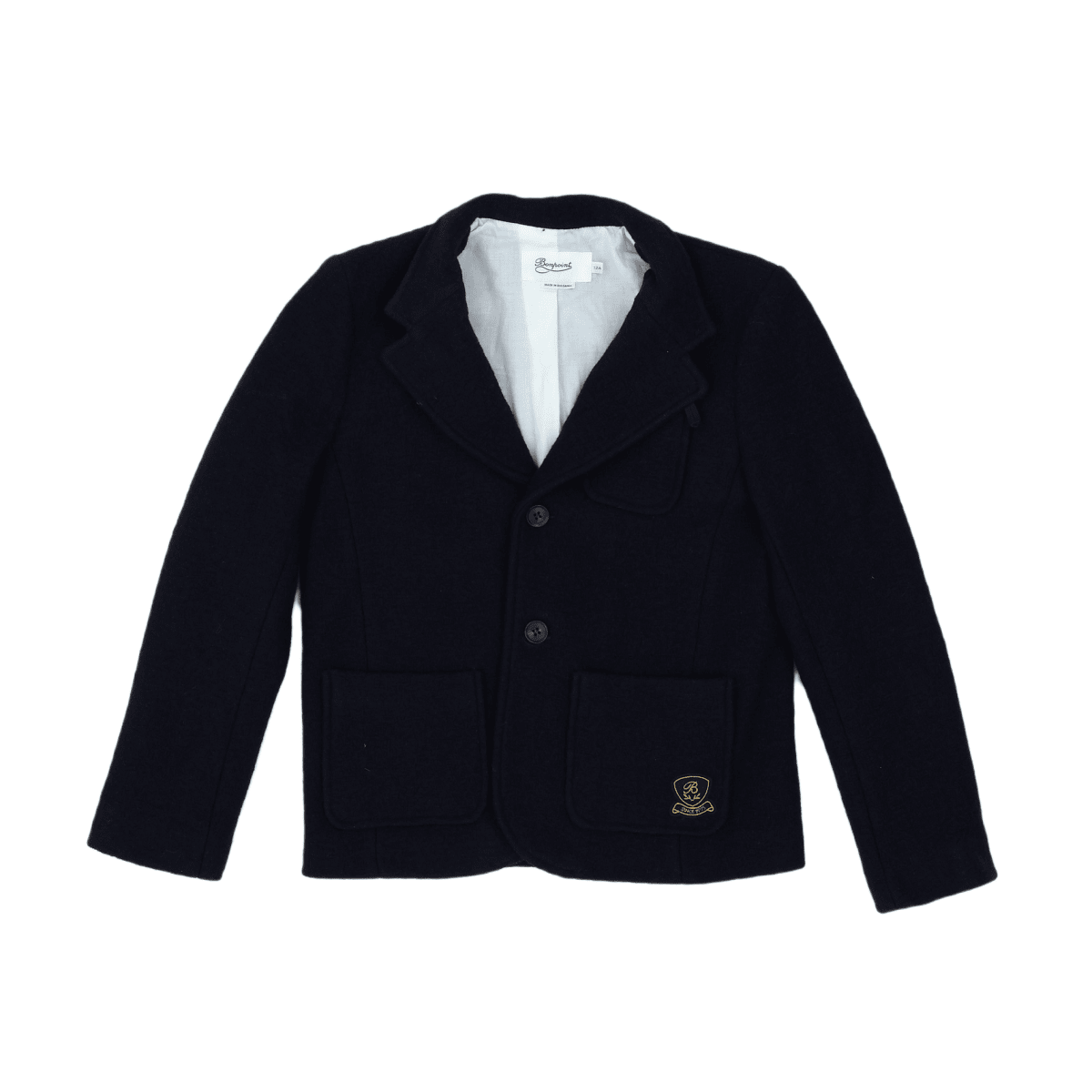 Blue child's coat - 12 years BONPOINT - Seconde Main Blue