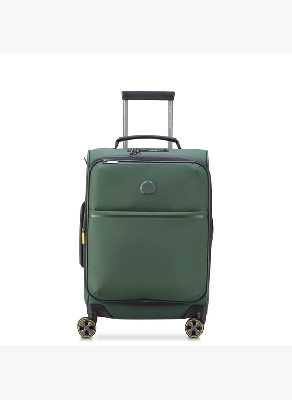 Soft cabin suitcase Green Delsey paris - Women | Place des Tendances Soft cabin suitcase Green Delsey paris - Women | Place des Tendances