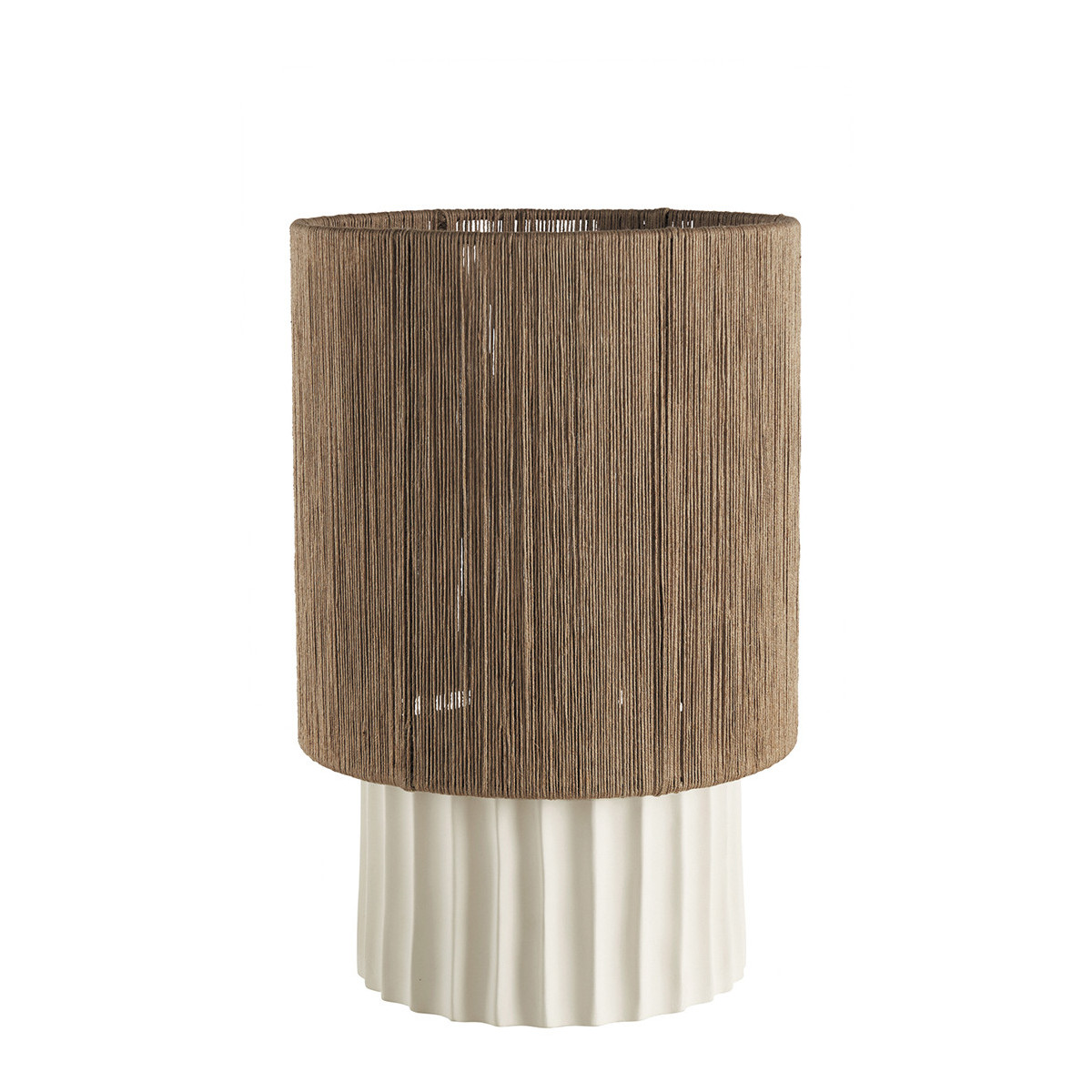 Olympe lamp with lampshade BLANC D'IVOIRE Beige