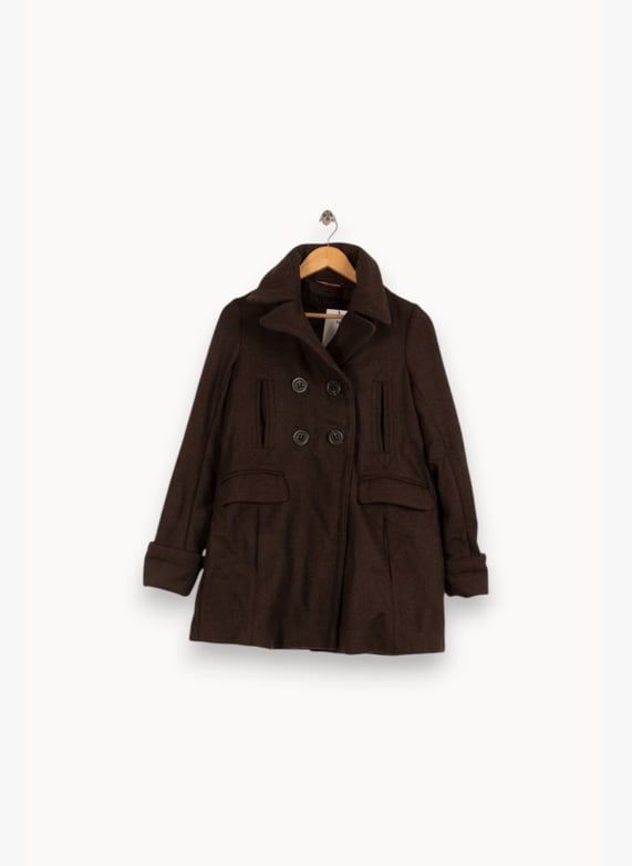 Manteau court Marron Comptoir des cotonniers seconde main