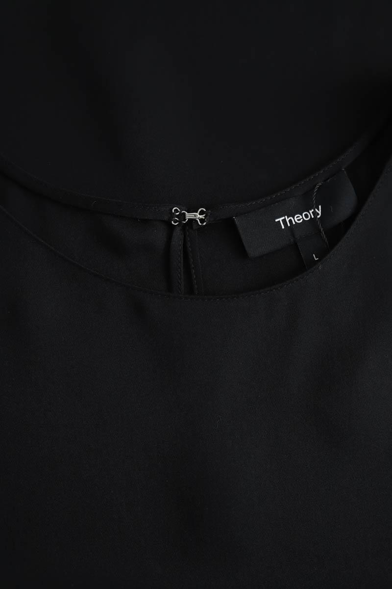 Silk blouse THEORY - Seconde Main Black