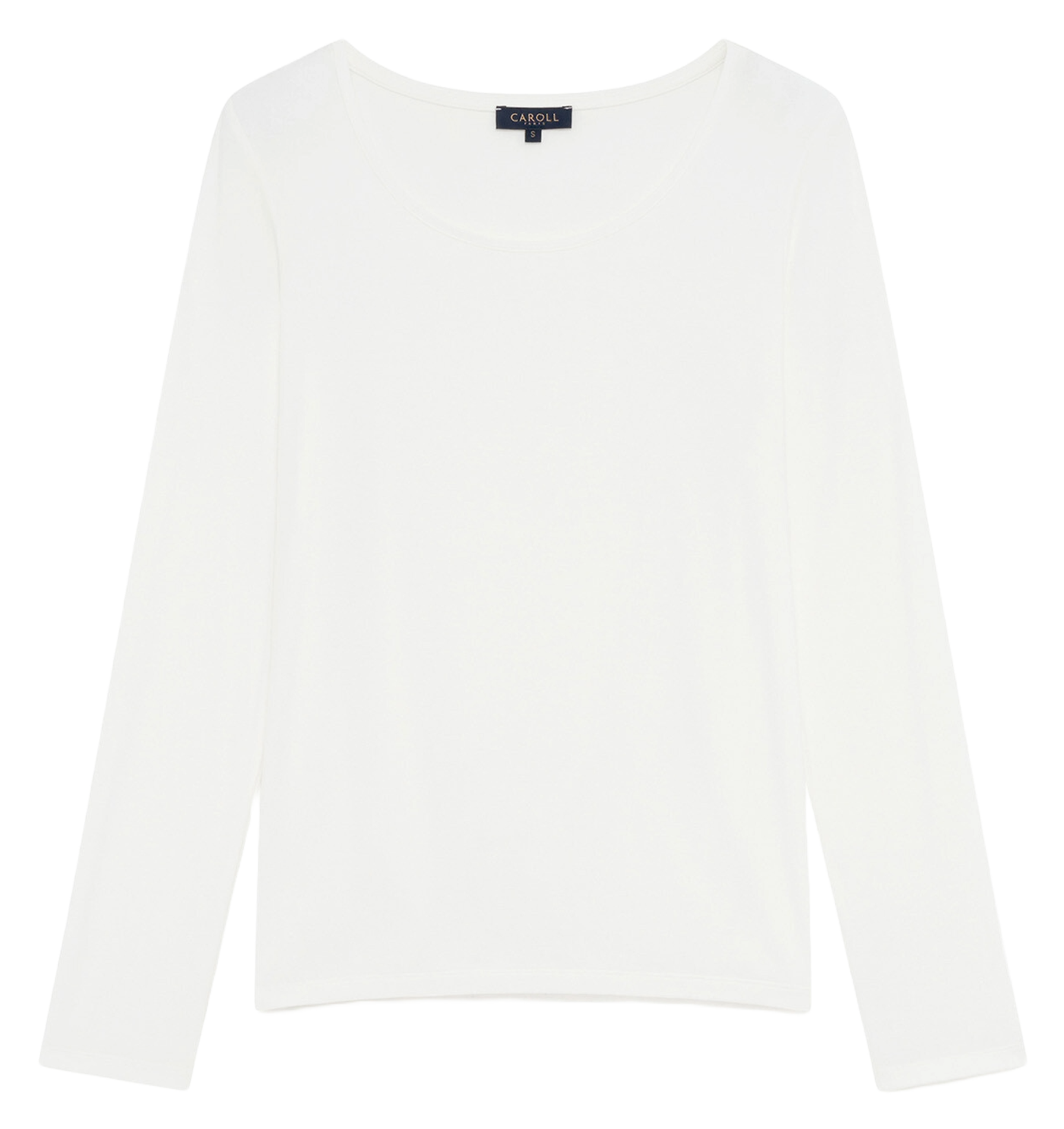 Cotton T-shirt CAROLL White