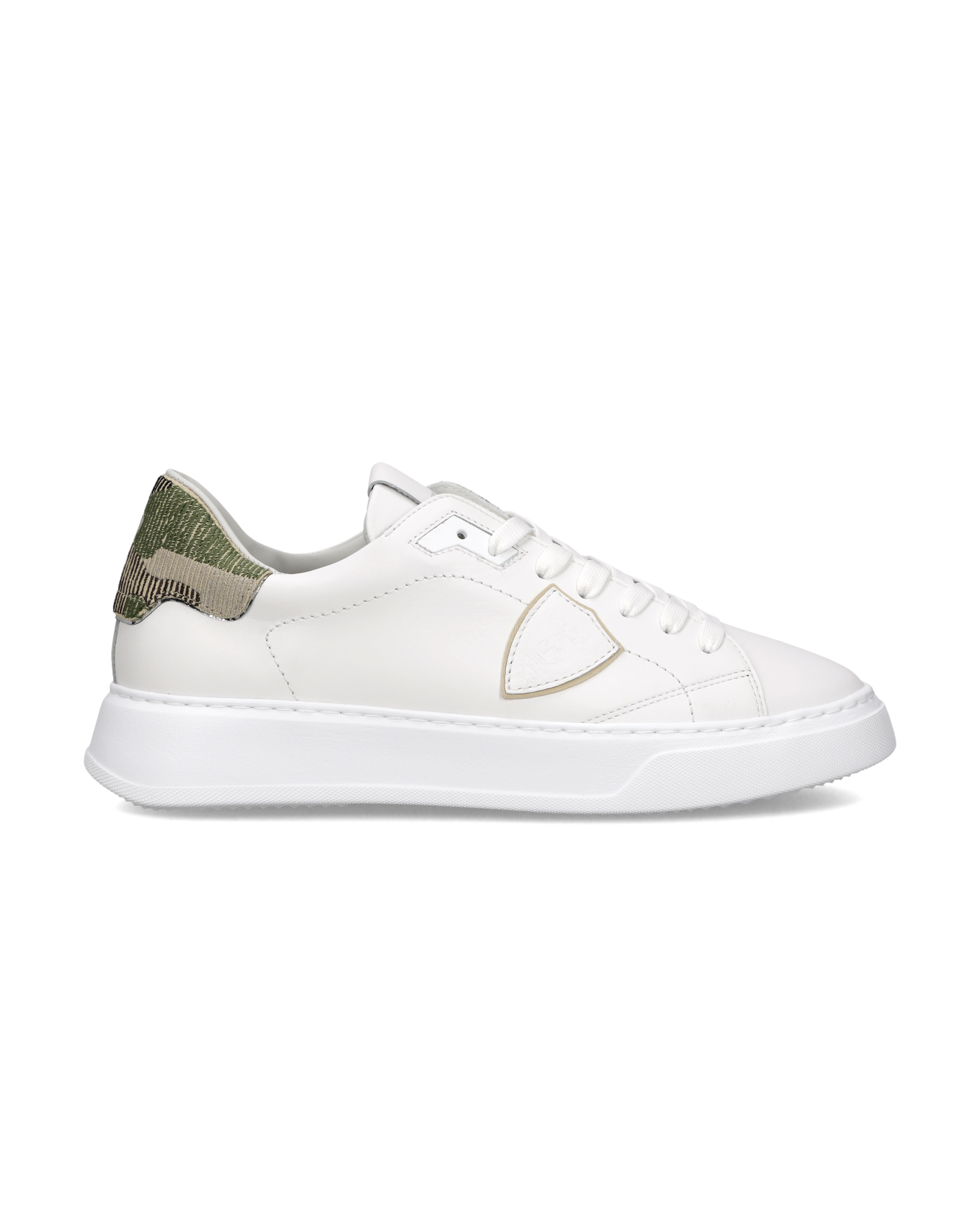 Tennis Temple Sneakers. PHILIPPE MODEL Green