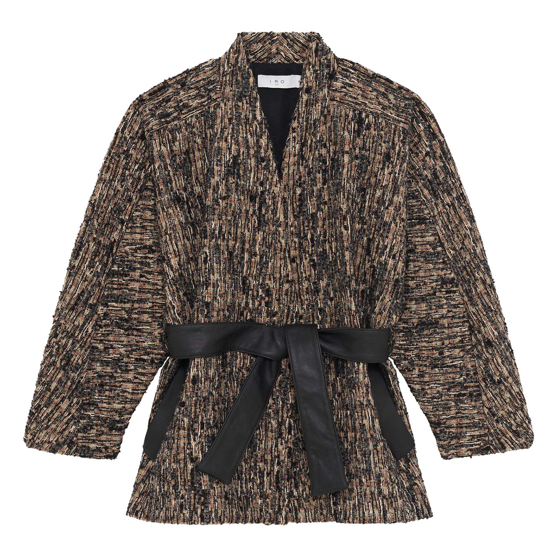 Veste oversize en tweed IRO Multicolore