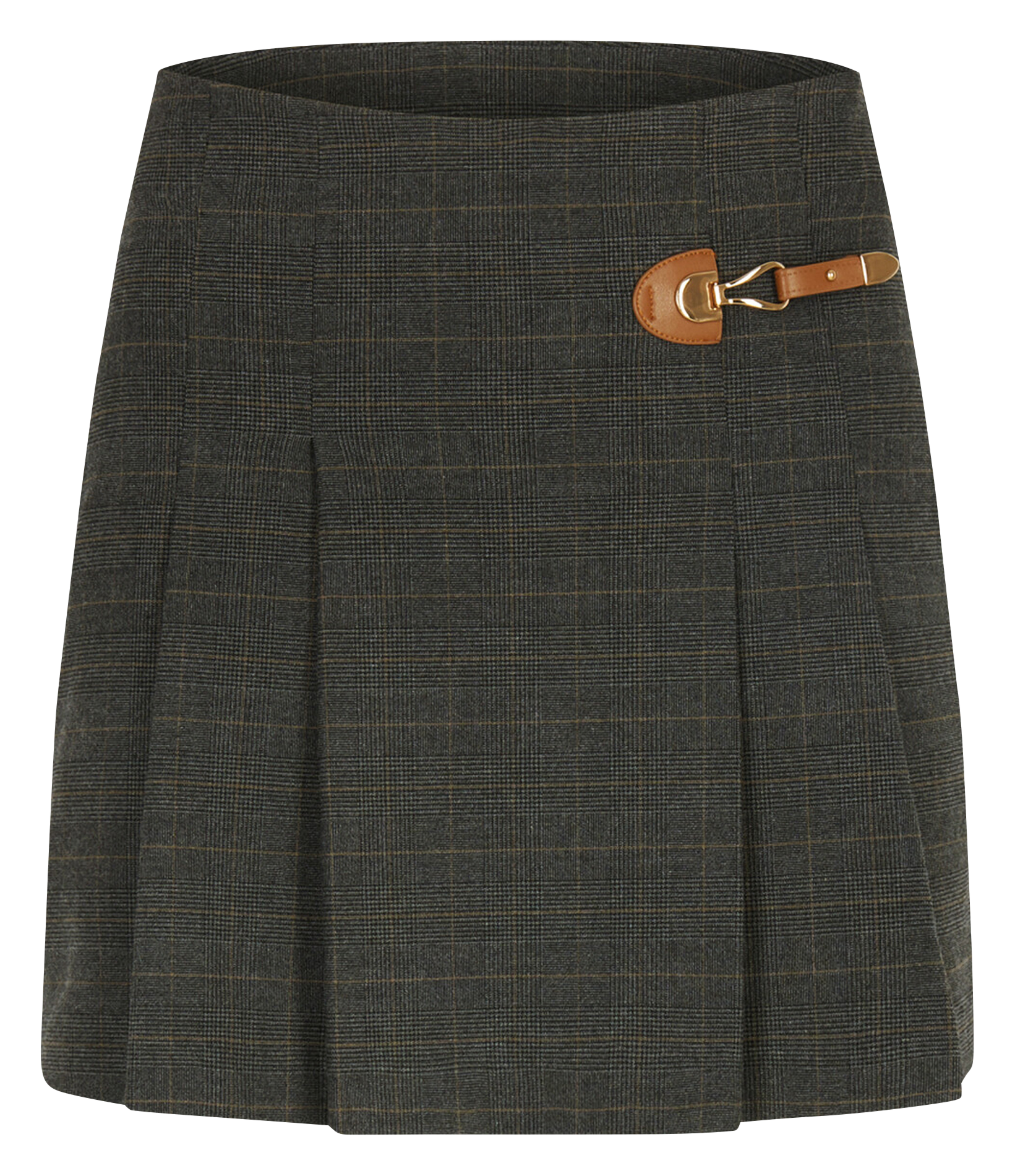 Short-jupe en tweed MORGAN Gris