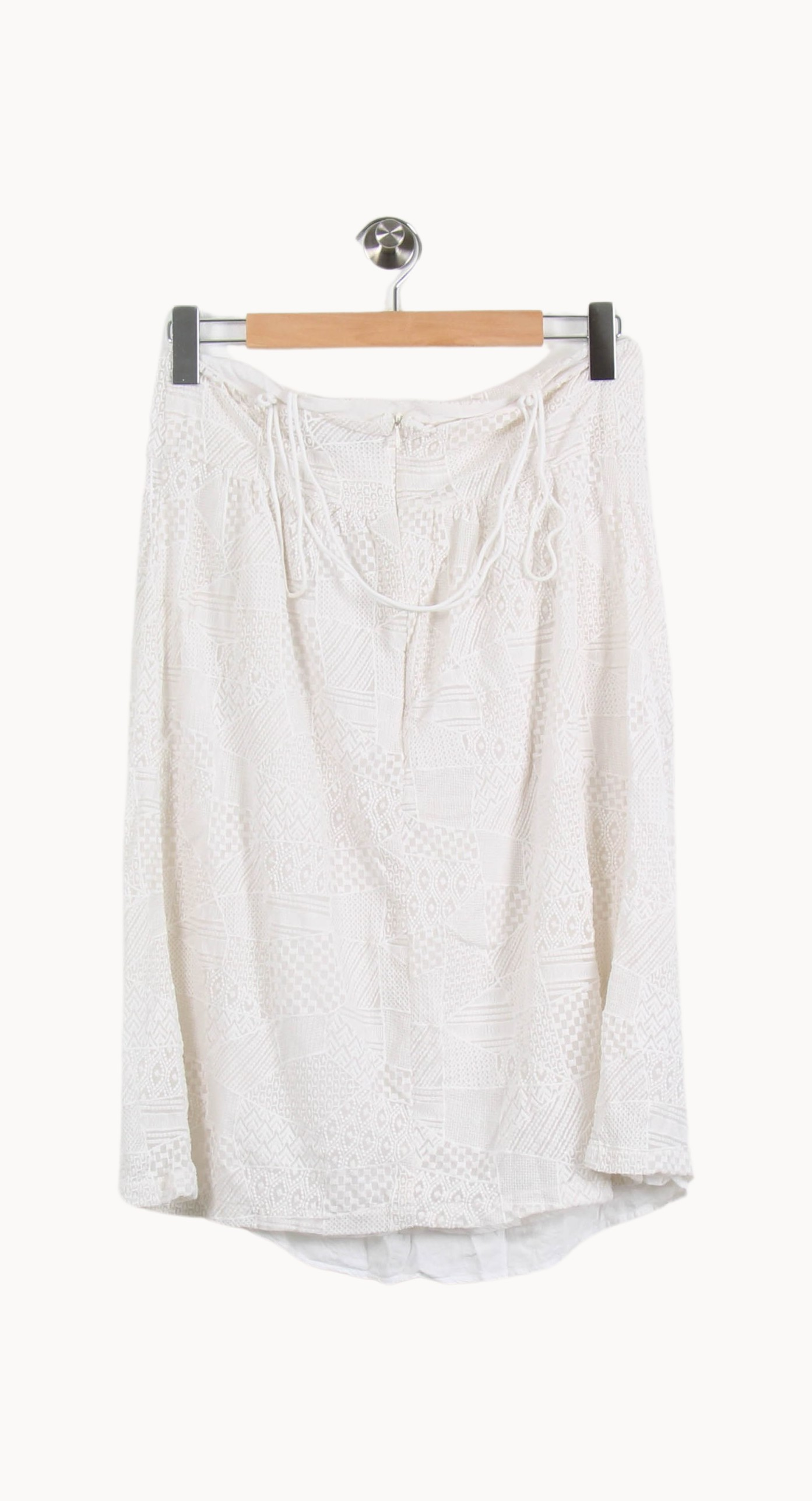 Midi dress White