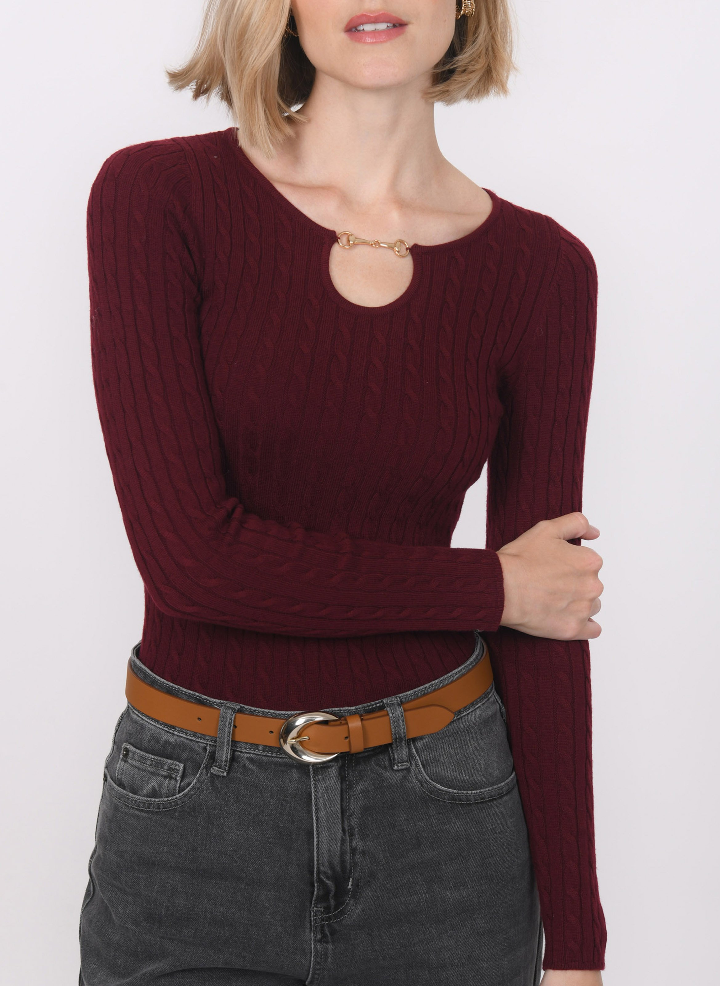 Pull col bateau  KOOKAI