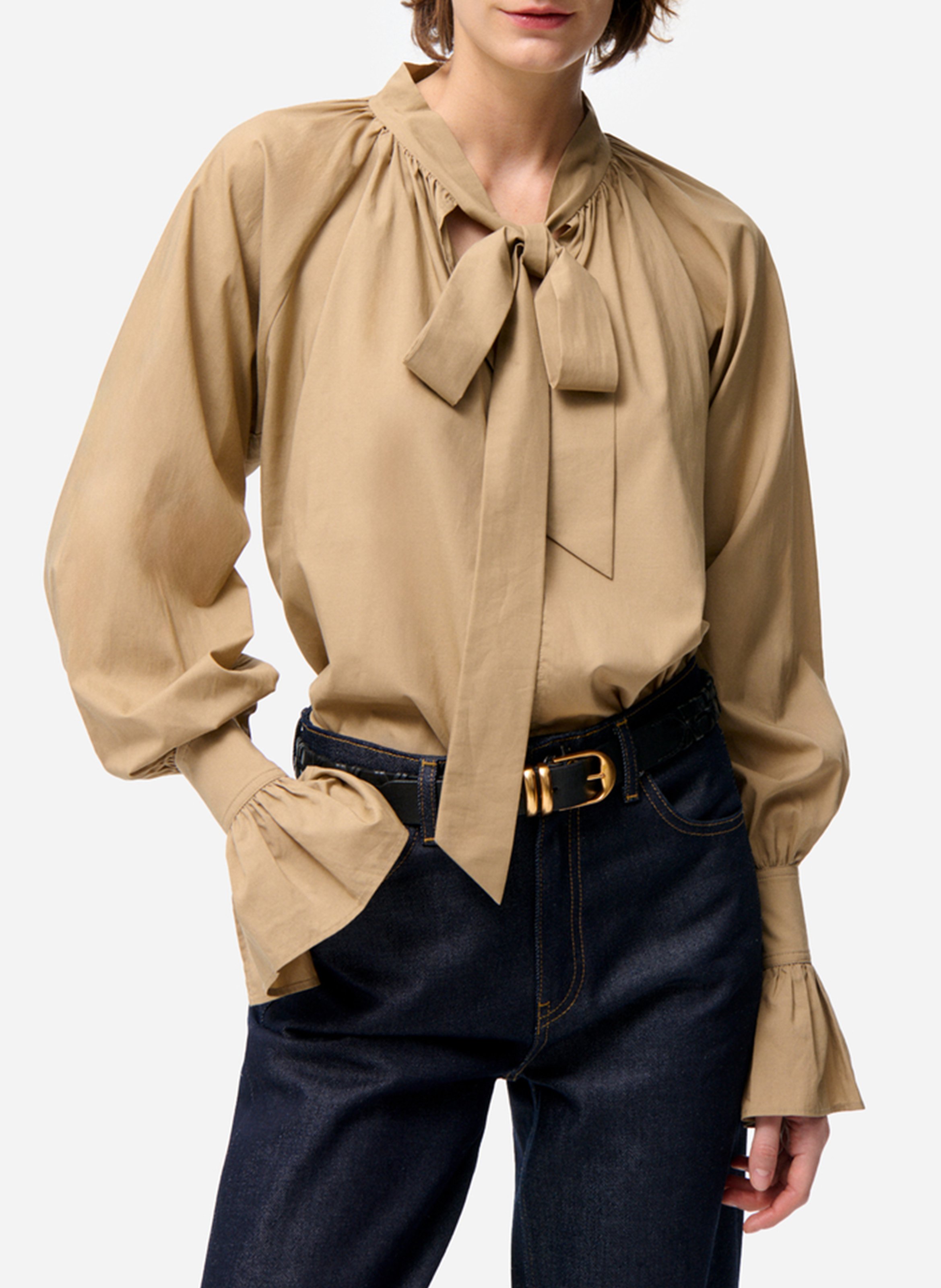 Blouse met strikkraag VANESSA BRUNO