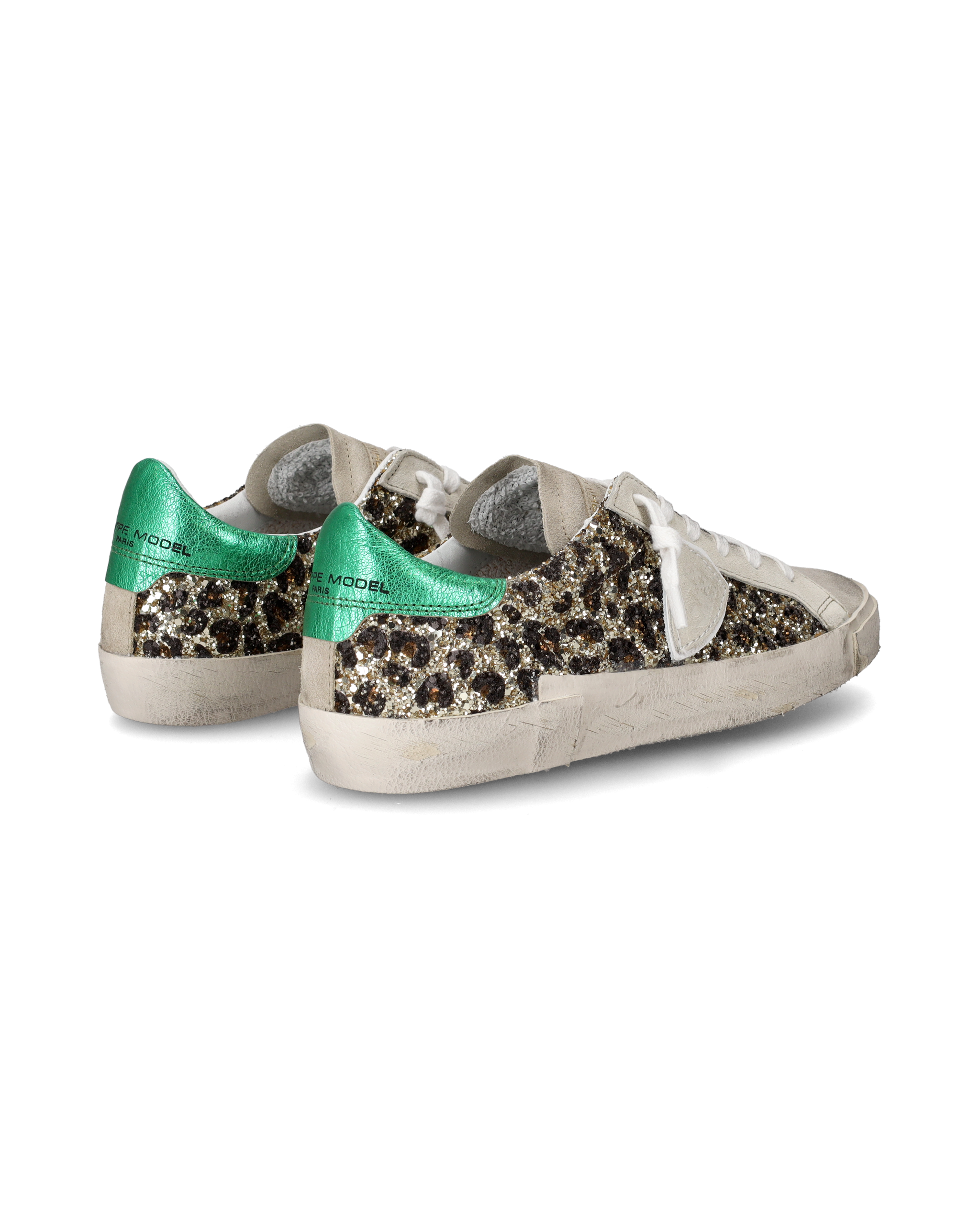 Tennis sneakers. PHILIPPE MODEL Green