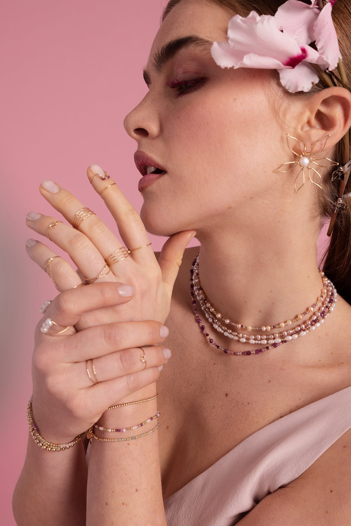 Venus Necklace - Liberty YAY Golden