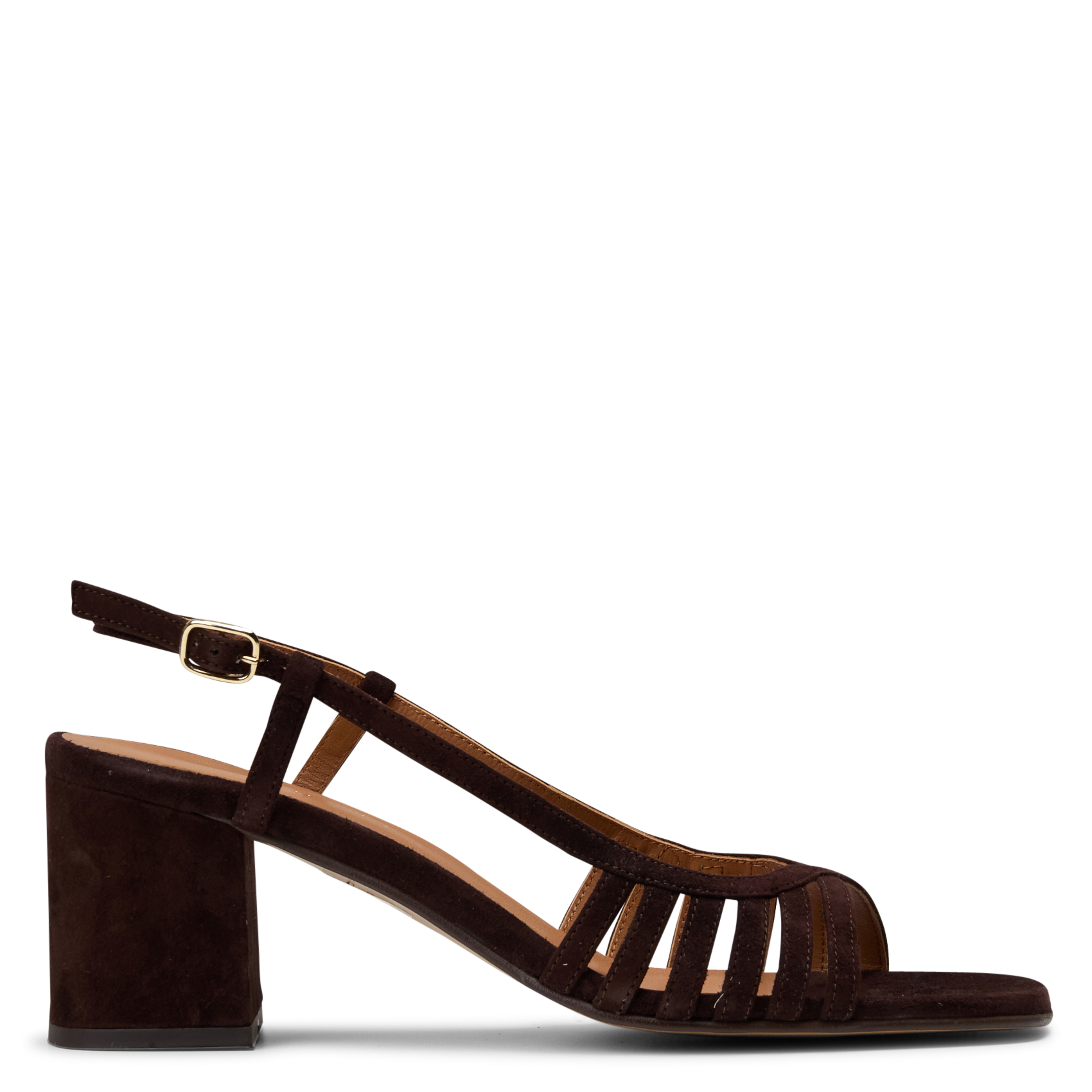 Caflo suede high sandals MELLOW YELLOW Brown