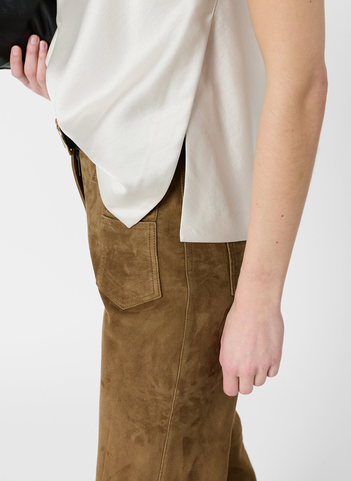 Top satinado GERARD DAREL Beige