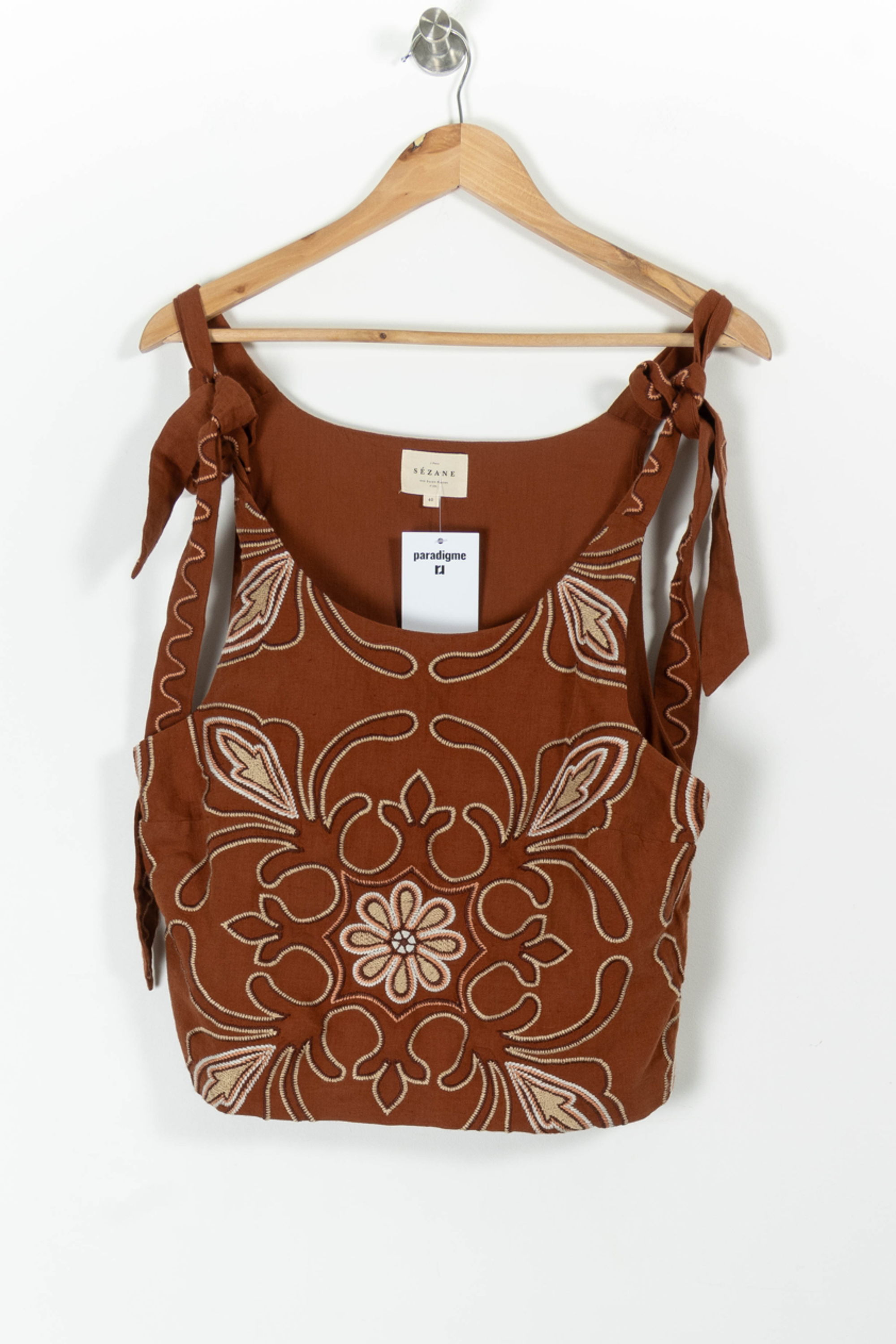 Top & débardeur SEZANE - Seconde main Marron