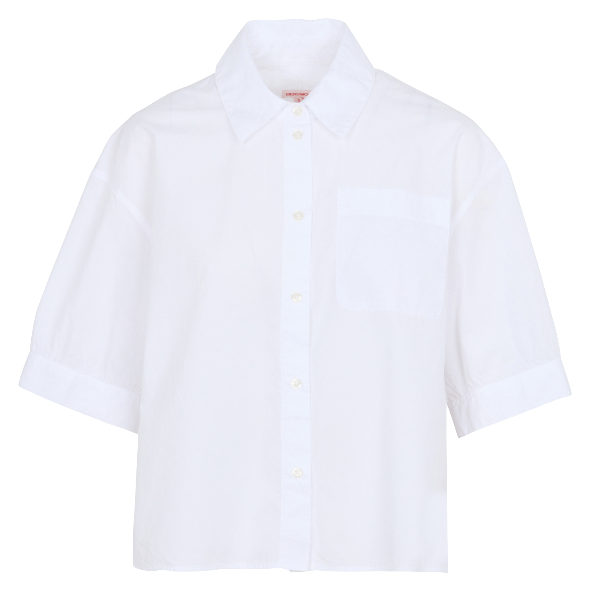 Cotton shirt with classic collar BENSIMON