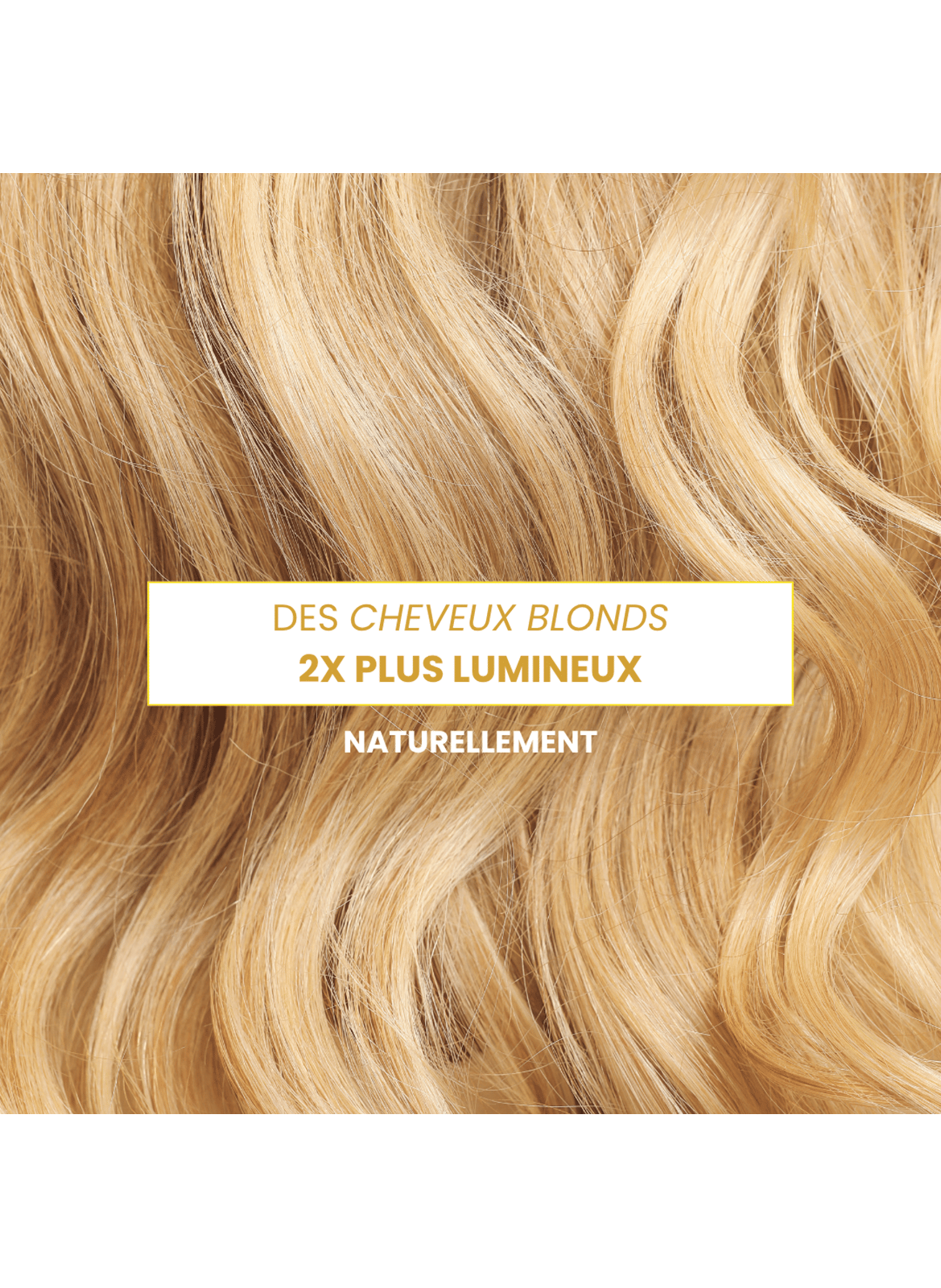 Blond Hair Booster with Essential and Vegetable Oils MON SHAMPOING No color