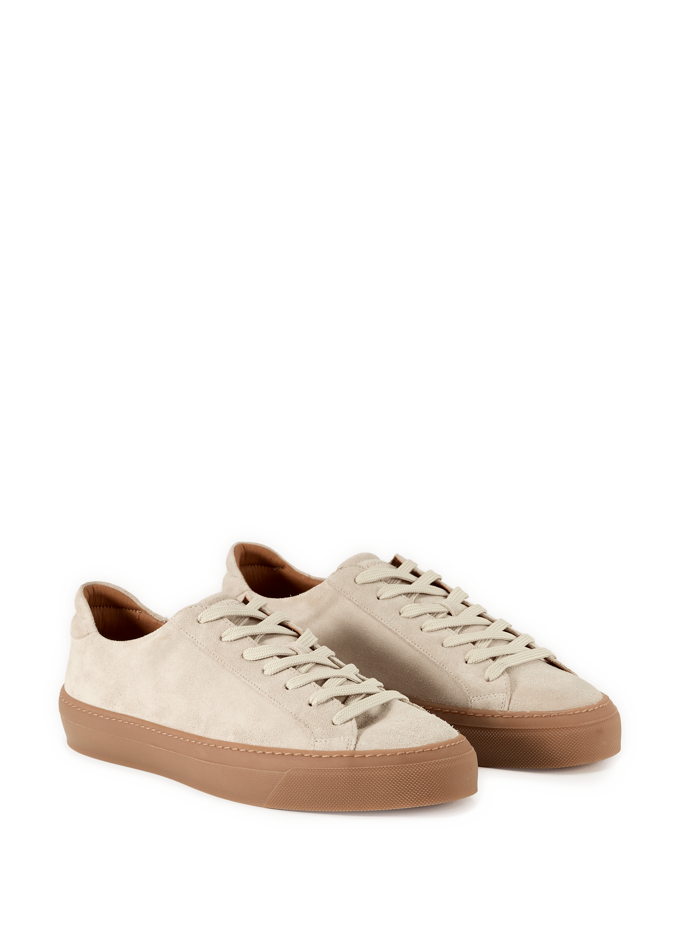 Suede trainers SAISON 1865 Beige