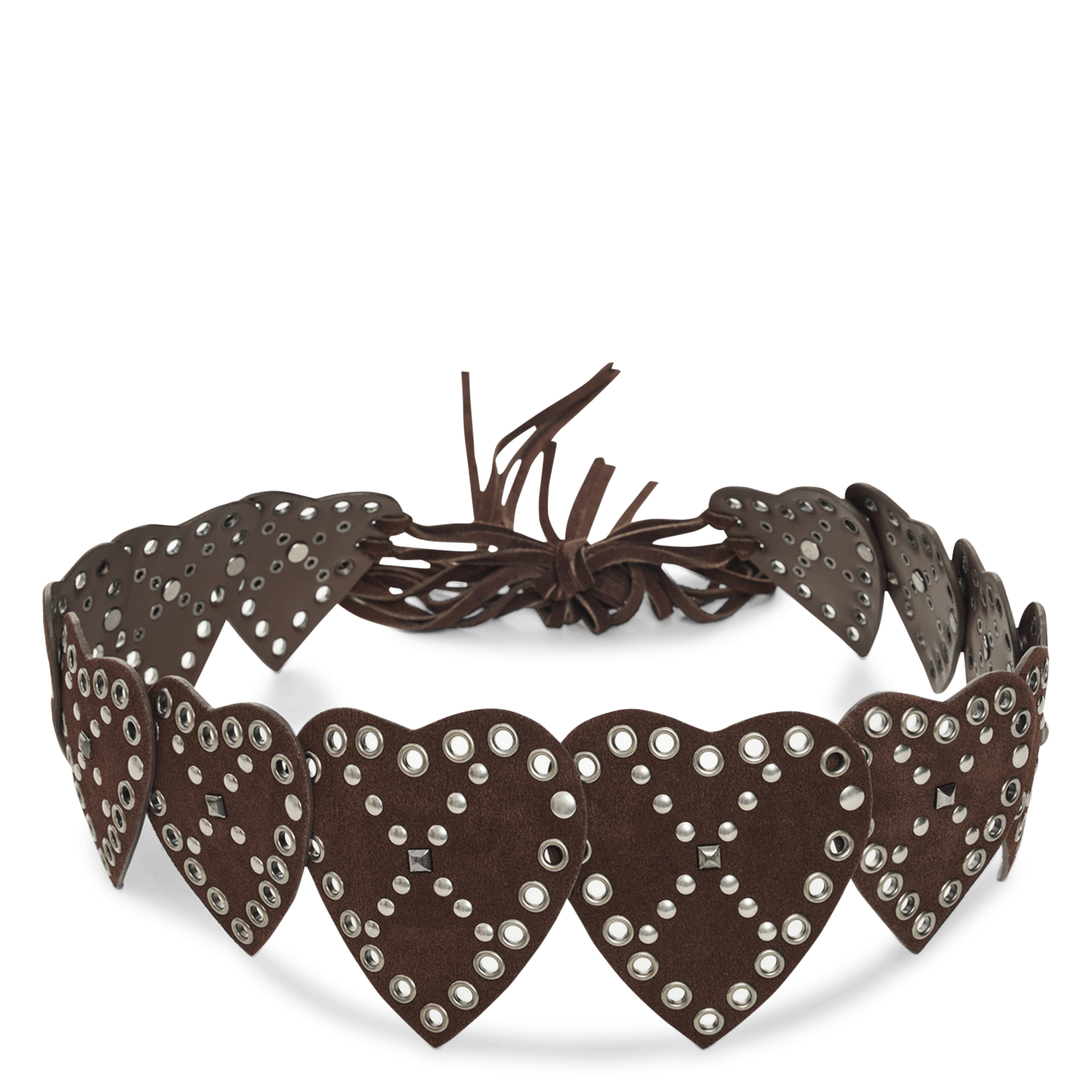 Leather belt  DESIGUAL Brown