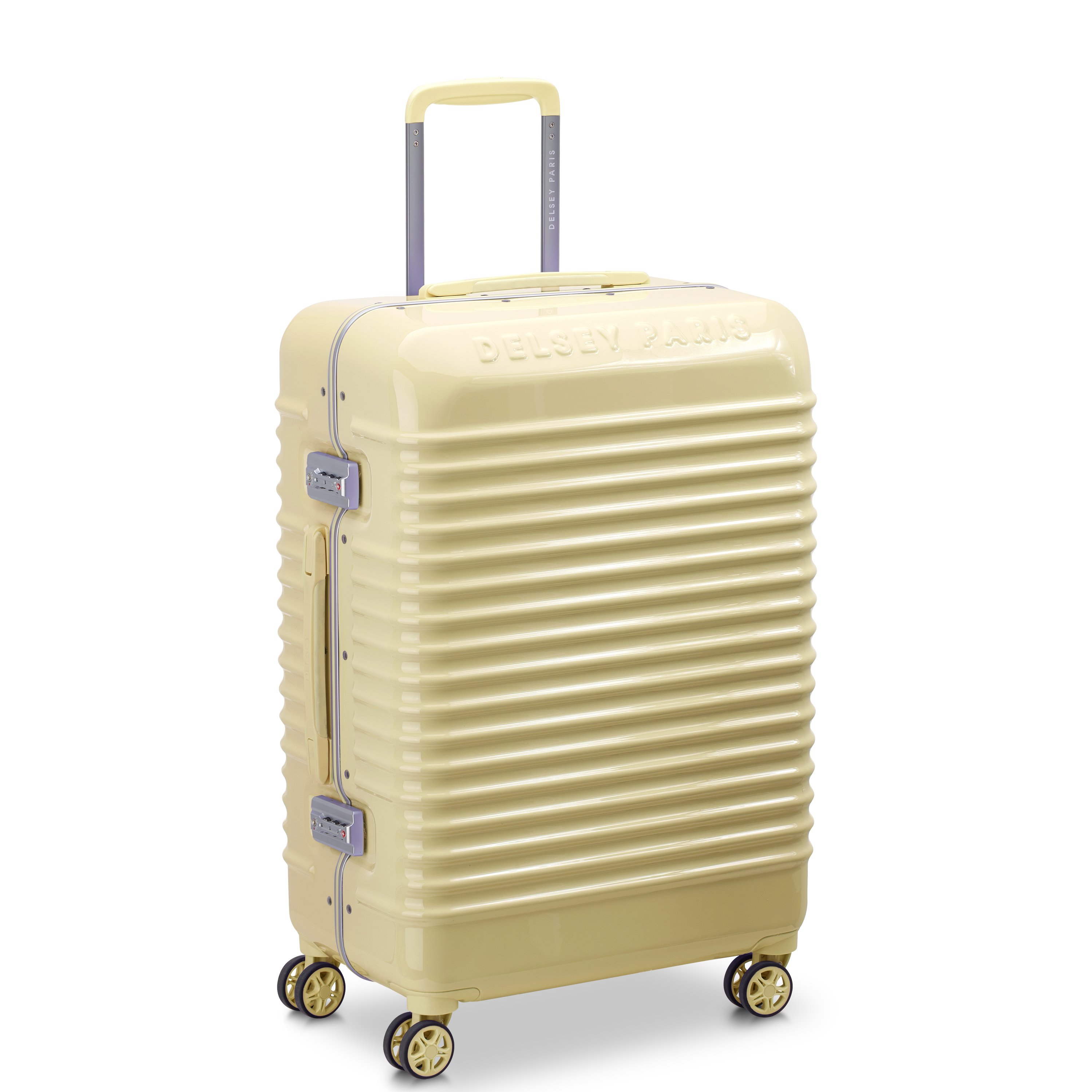 Rigid hold suitcase DELSEY PARIS Yellow