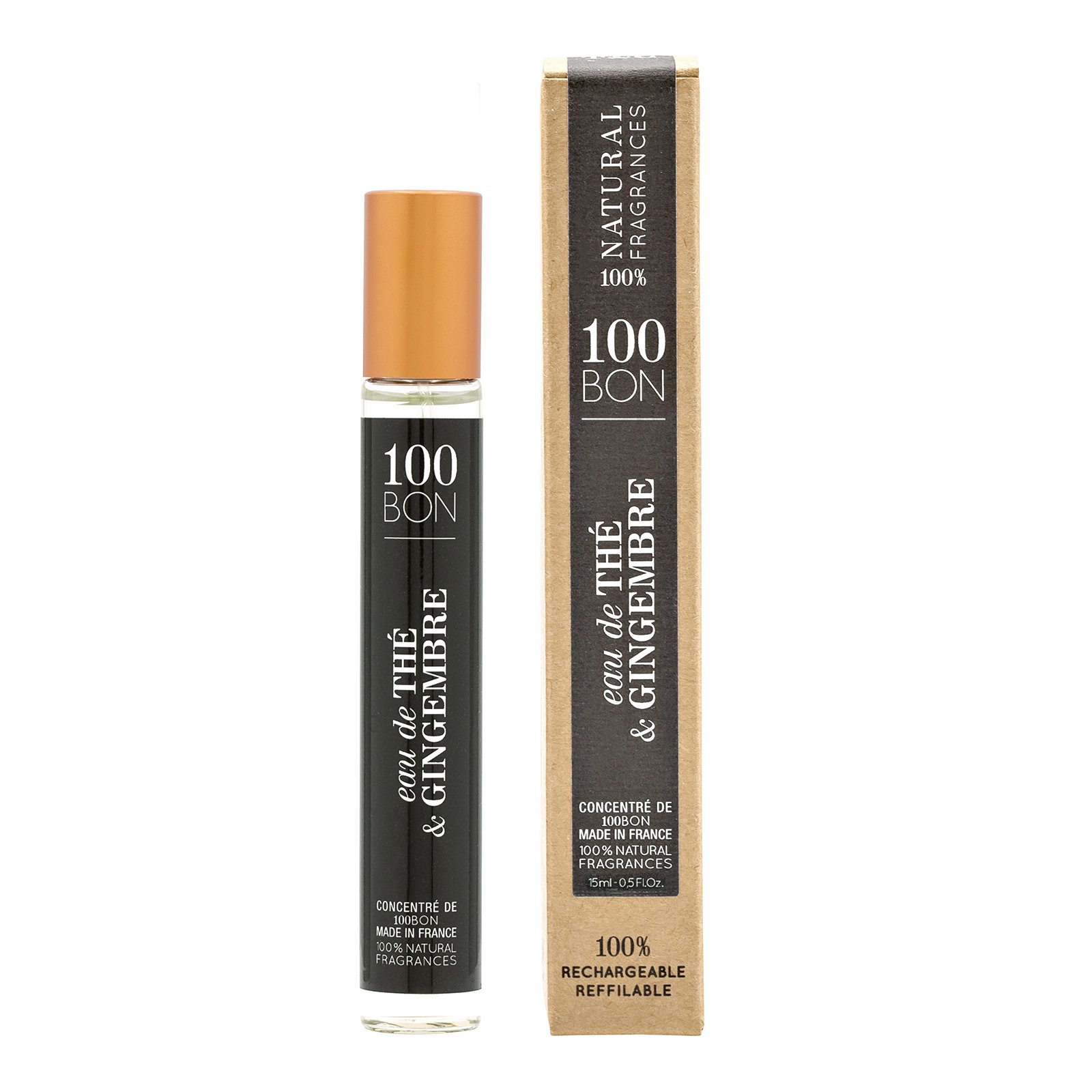 EAU DE THE & GINGEMBRE CONCENTRE 15 ml 100BON No color