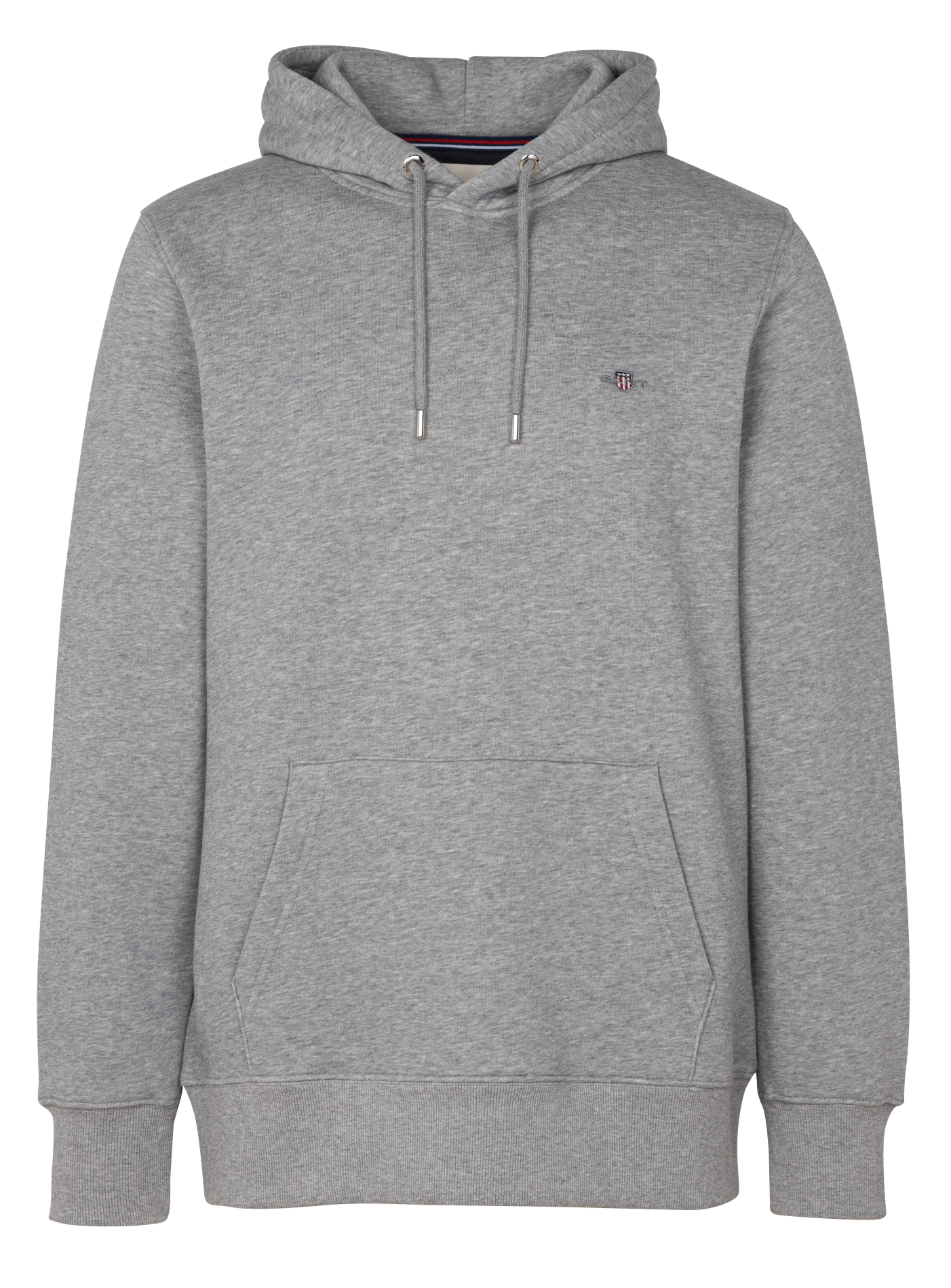 Kapuzensweatshirt aus Baumwoll-Mix, Regular Fit GANT Grau