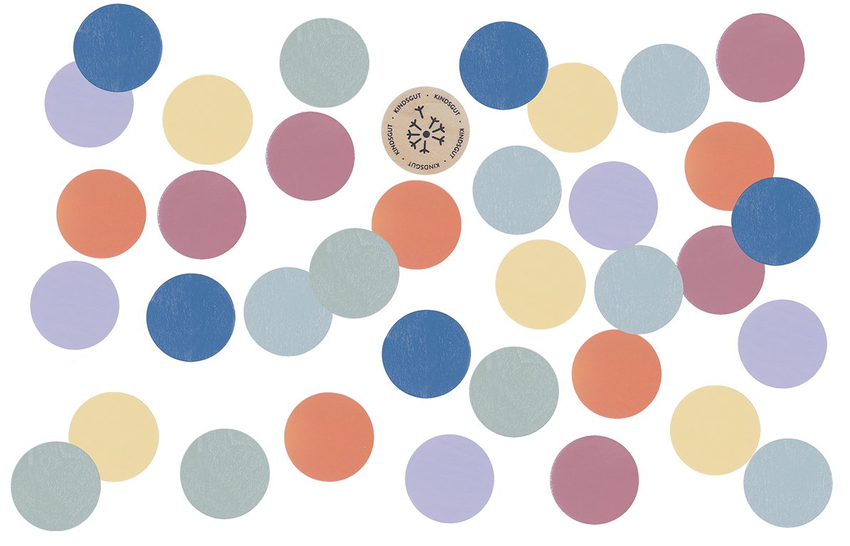 Kindsgut wooden confetti KINDSGUT Multicolored