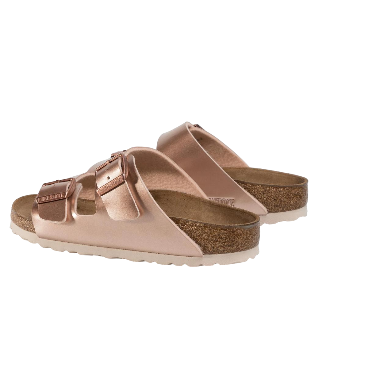 Faux leather sandals BIRKENSTOCK Pink