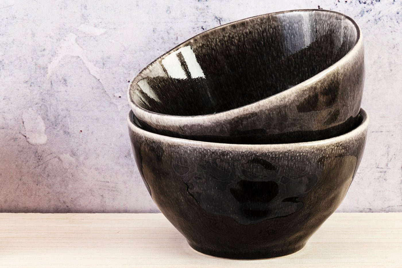 Bowl moon ø14.5cm - 6 pieces - ink BJORN Black