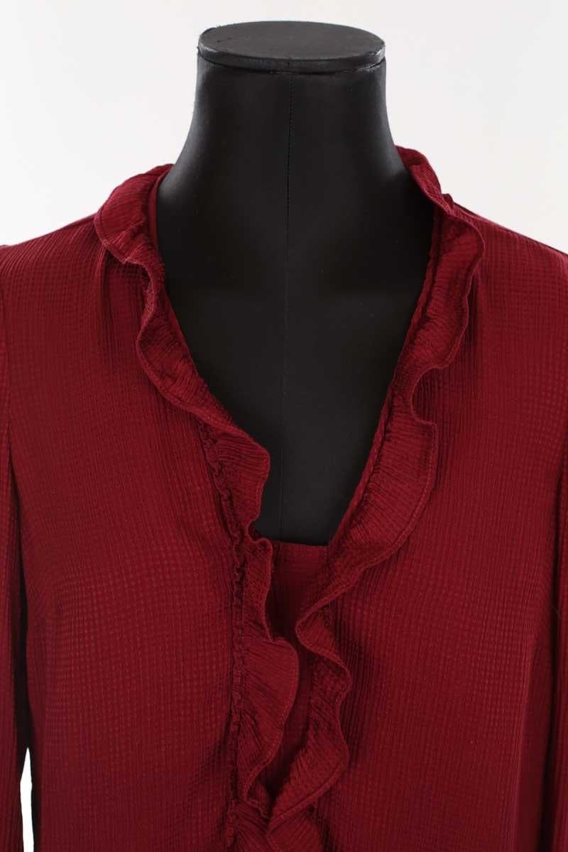 Silk blouse SEZANE - Seconde main Red