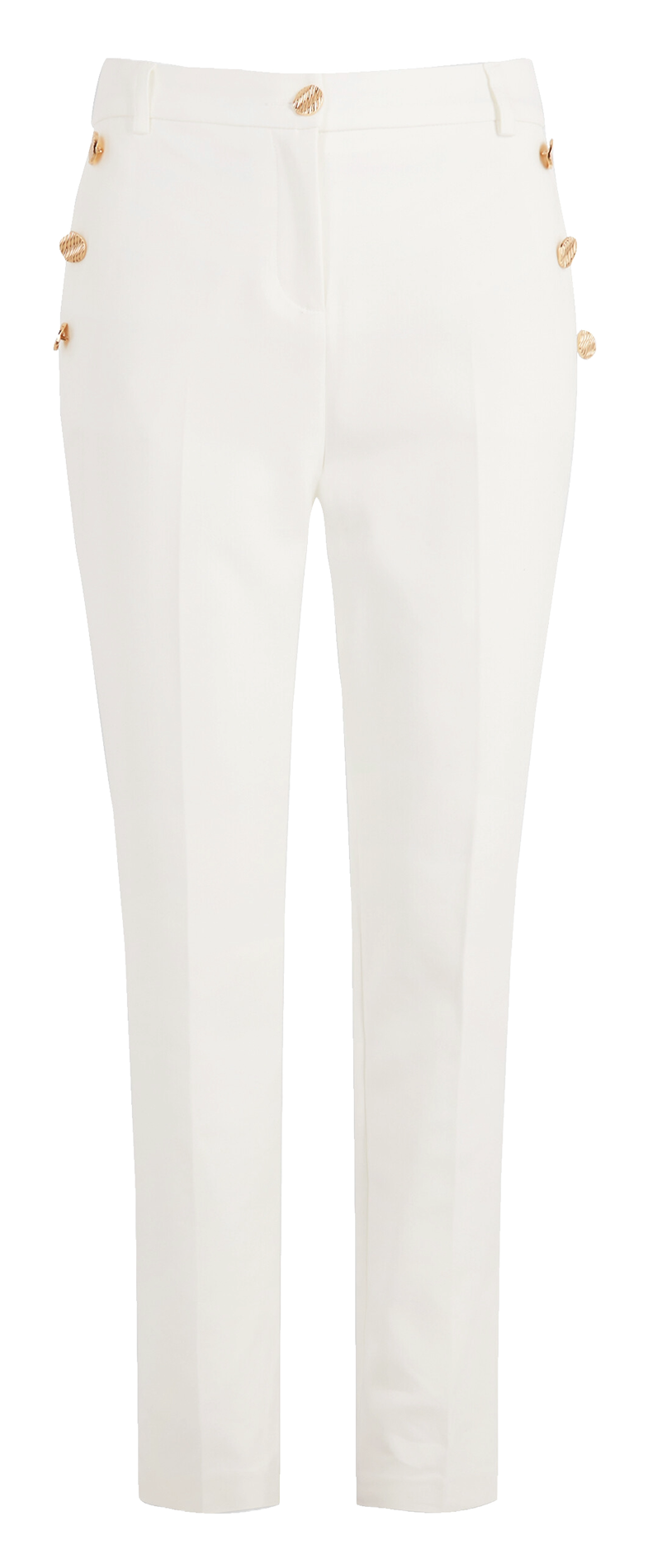 Pantacourt en coton mélangé MORGAN Blanc