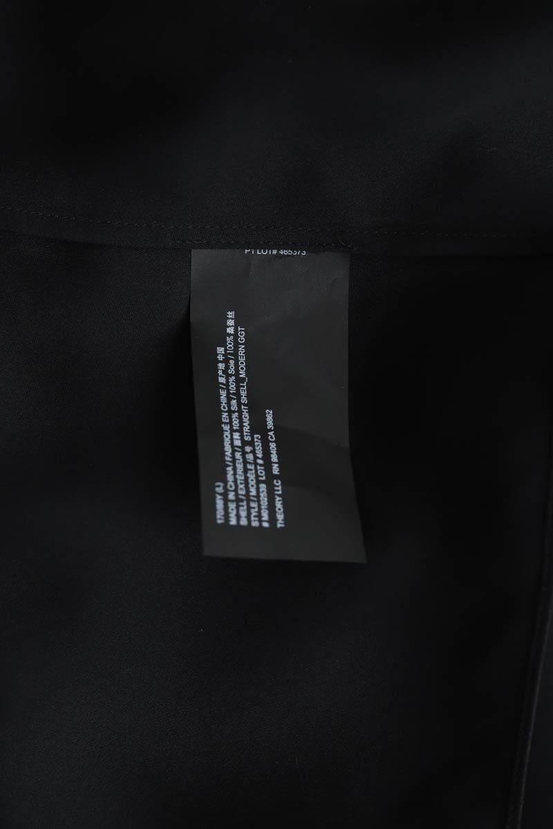 Silk blouse THEORY - Seconde Main Black