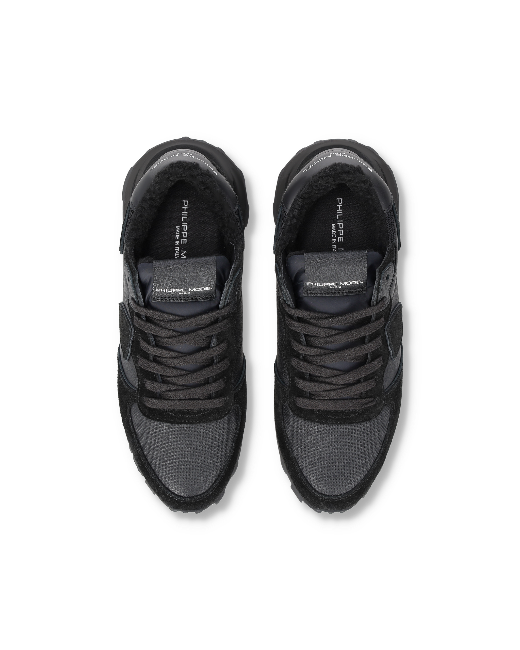 High-top running sneakers PHILIPPE MODEL Black
