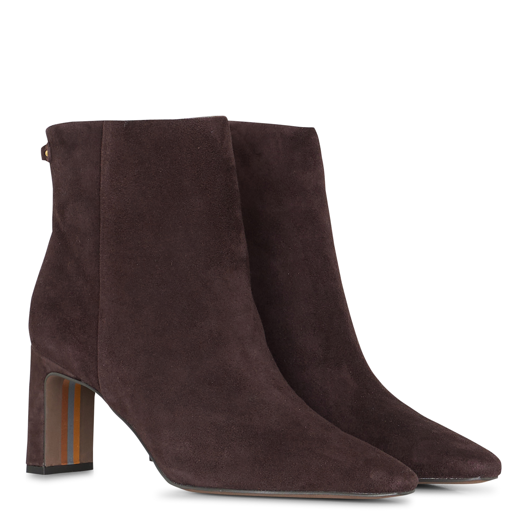 Stiefeletten aus Veloursleder SAM EDELMAN Braun