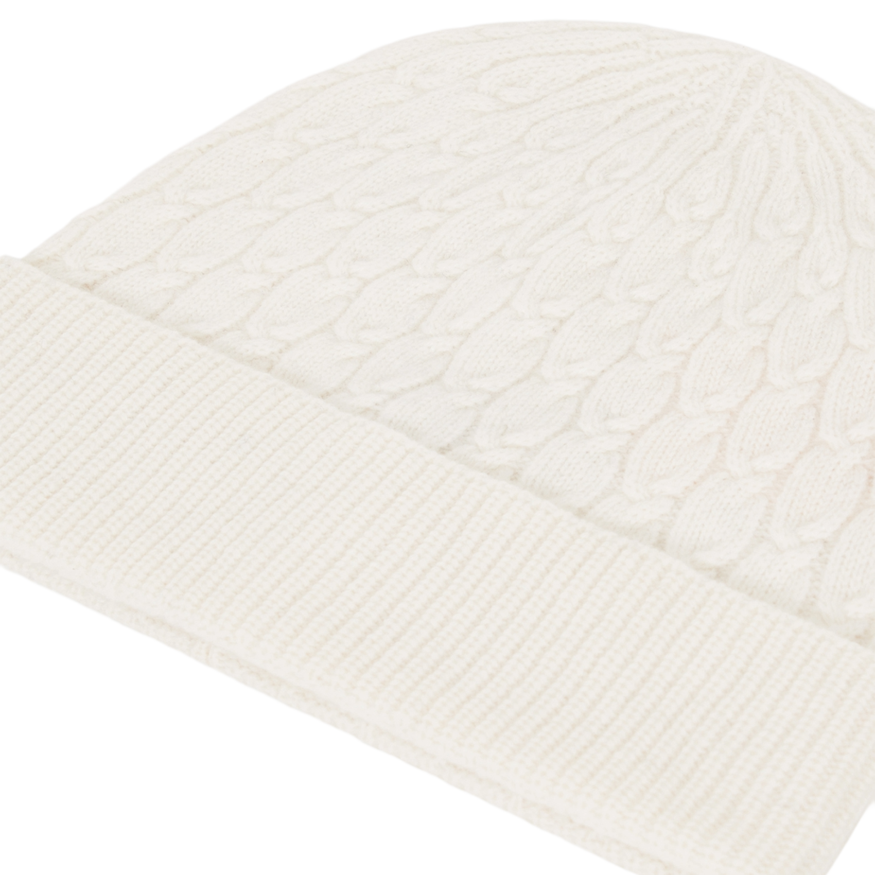 Effen muts van wol PABLO Beige