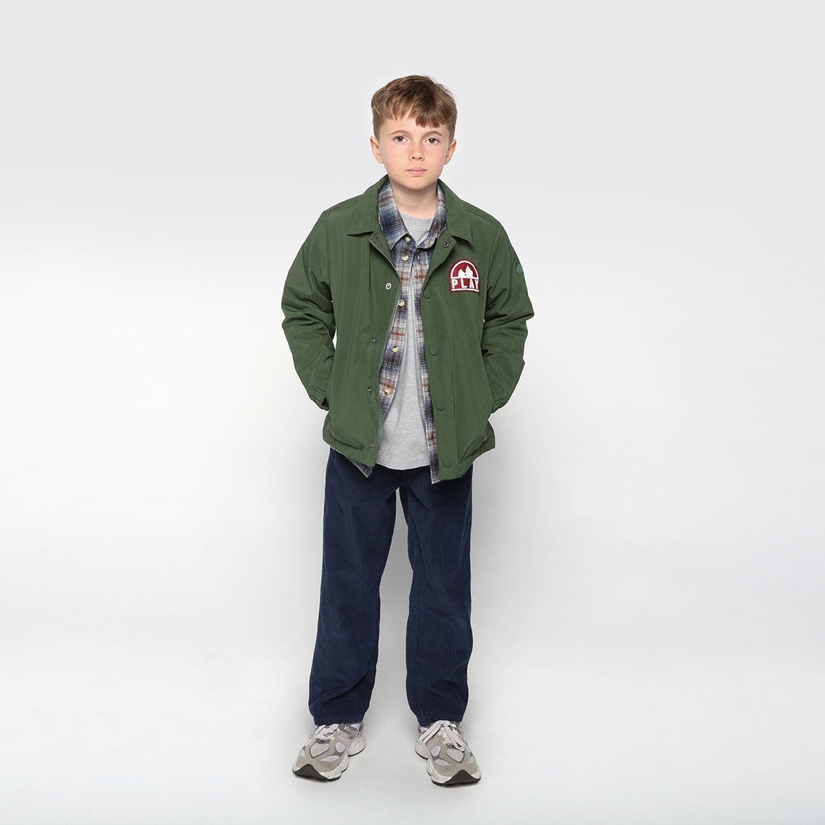 Boy&#039;s parka SERGE BLANCO Green