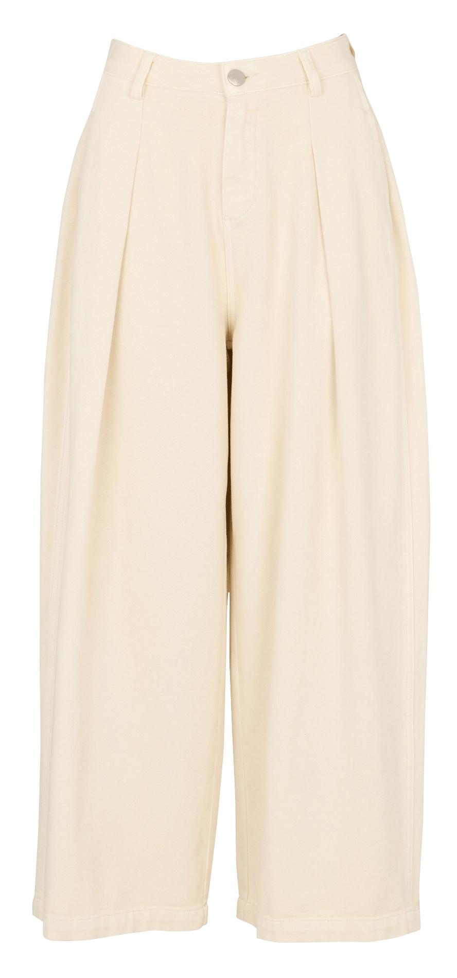 Pantalon large en coton SUNCOO Blanc