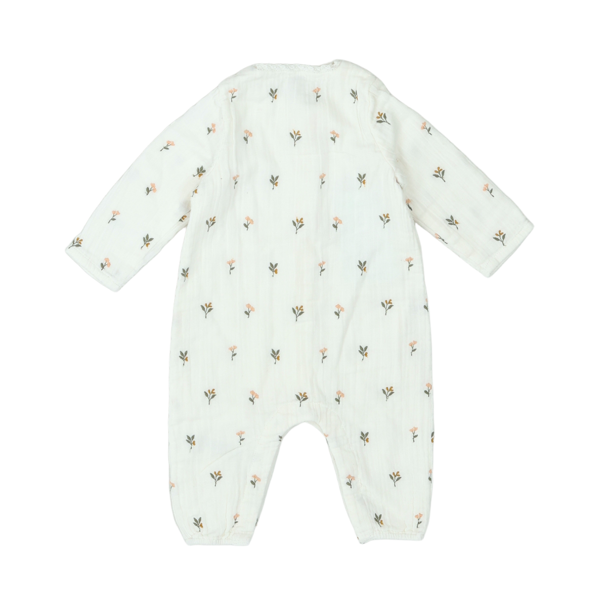 White baby jumpsuit - 6 months NATALYS - Seconde Main White