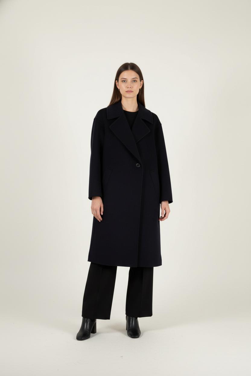 Long coat COMPTOIR DES COTONNIERS - Seconde main Blue