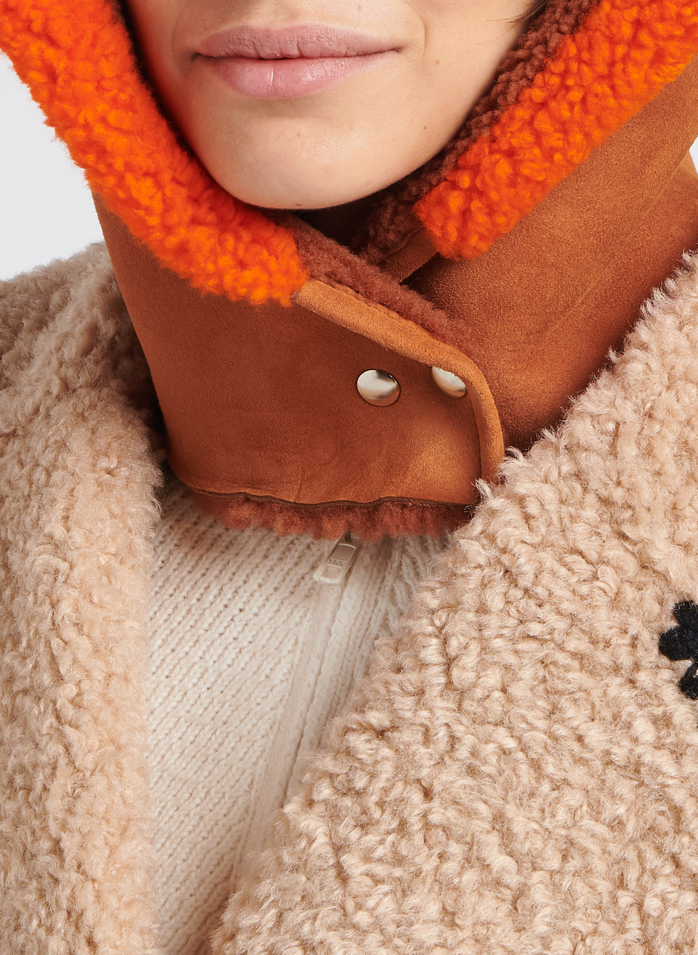 Capuche en cuir TOASTIES Multicolore