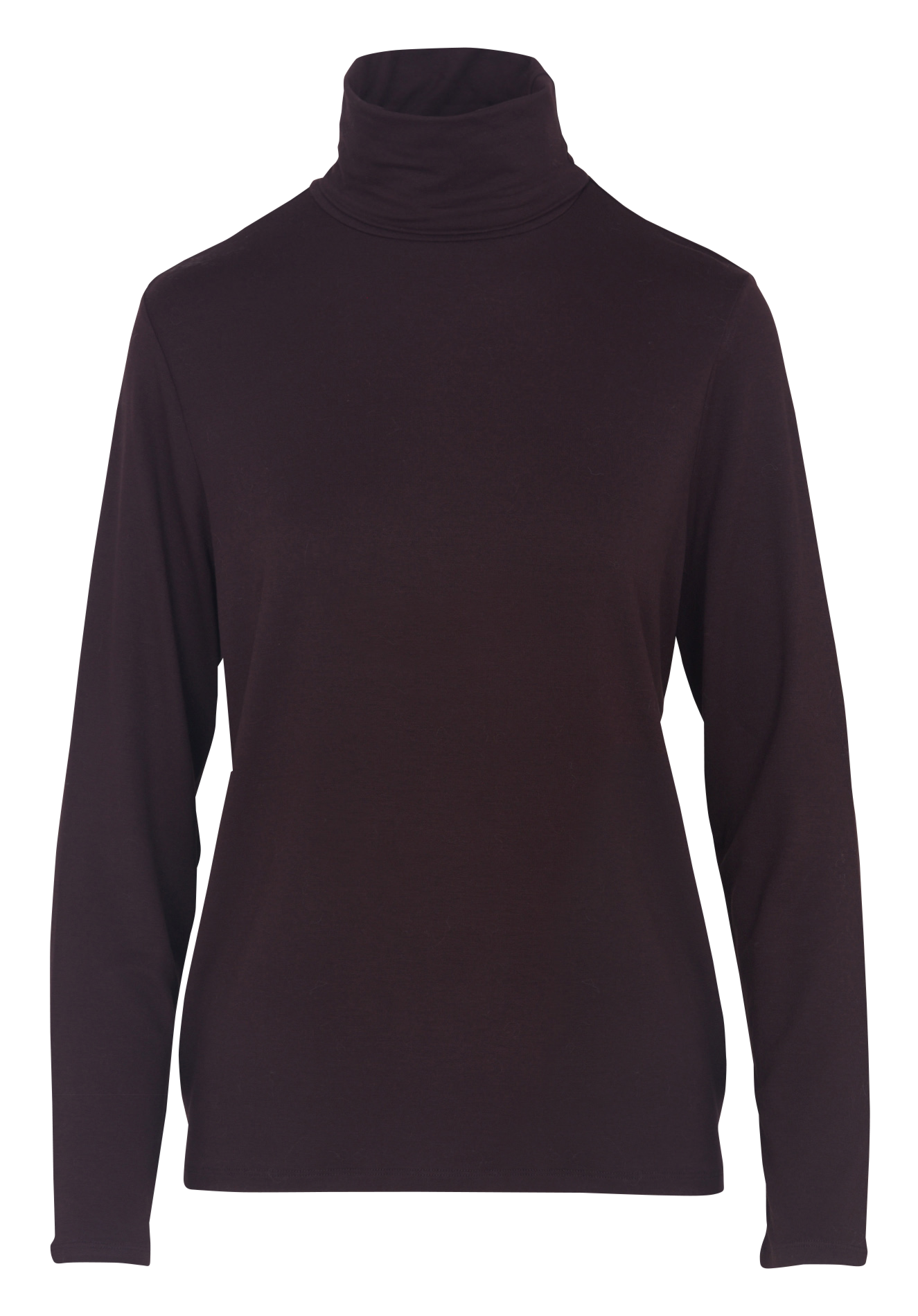 Camiseta ajustada con cuello vuelto MAJESTIC FILATURES Cereza