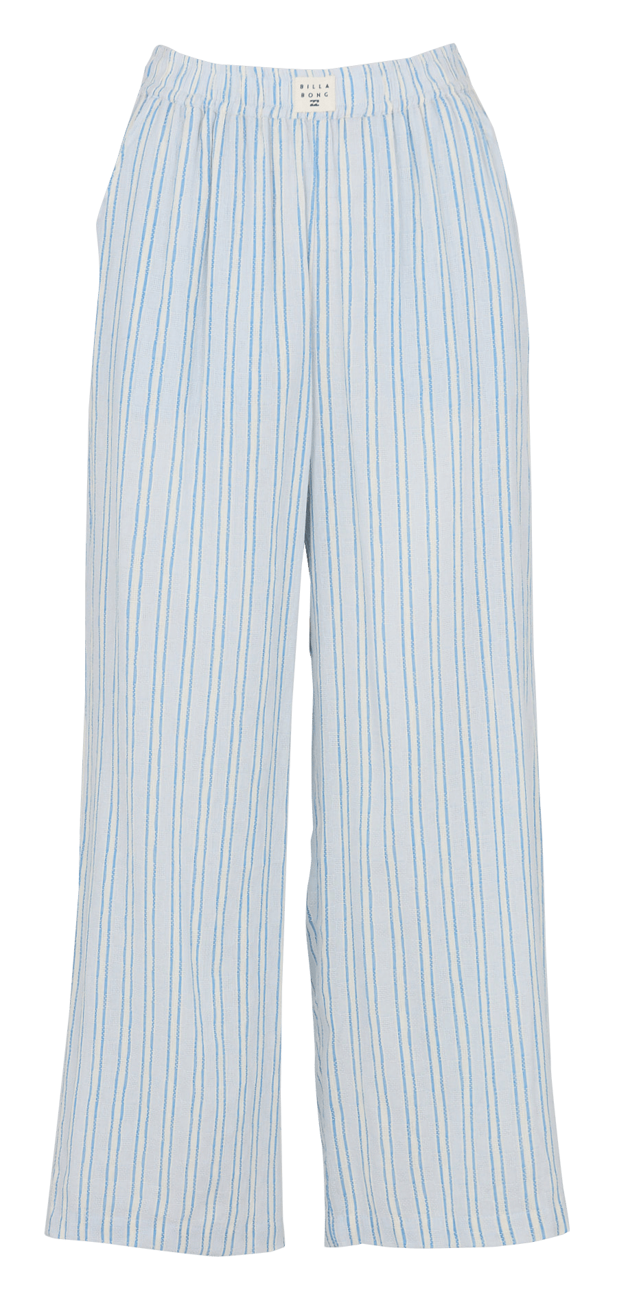 Gestreepte broek van katoenmix BILLABONG Blauw